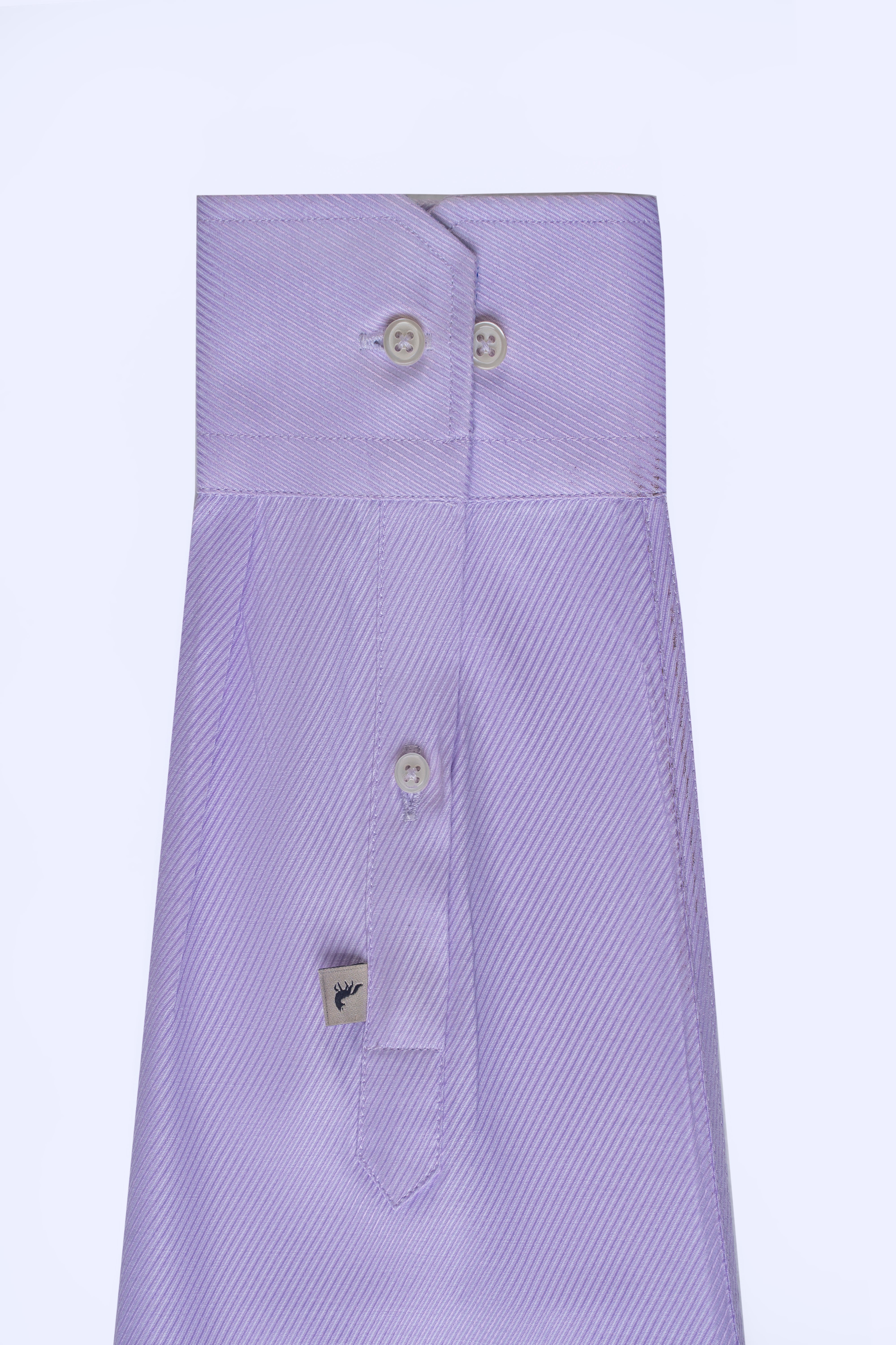 HIDDEN BUTTON DOWN COLLAR PINK