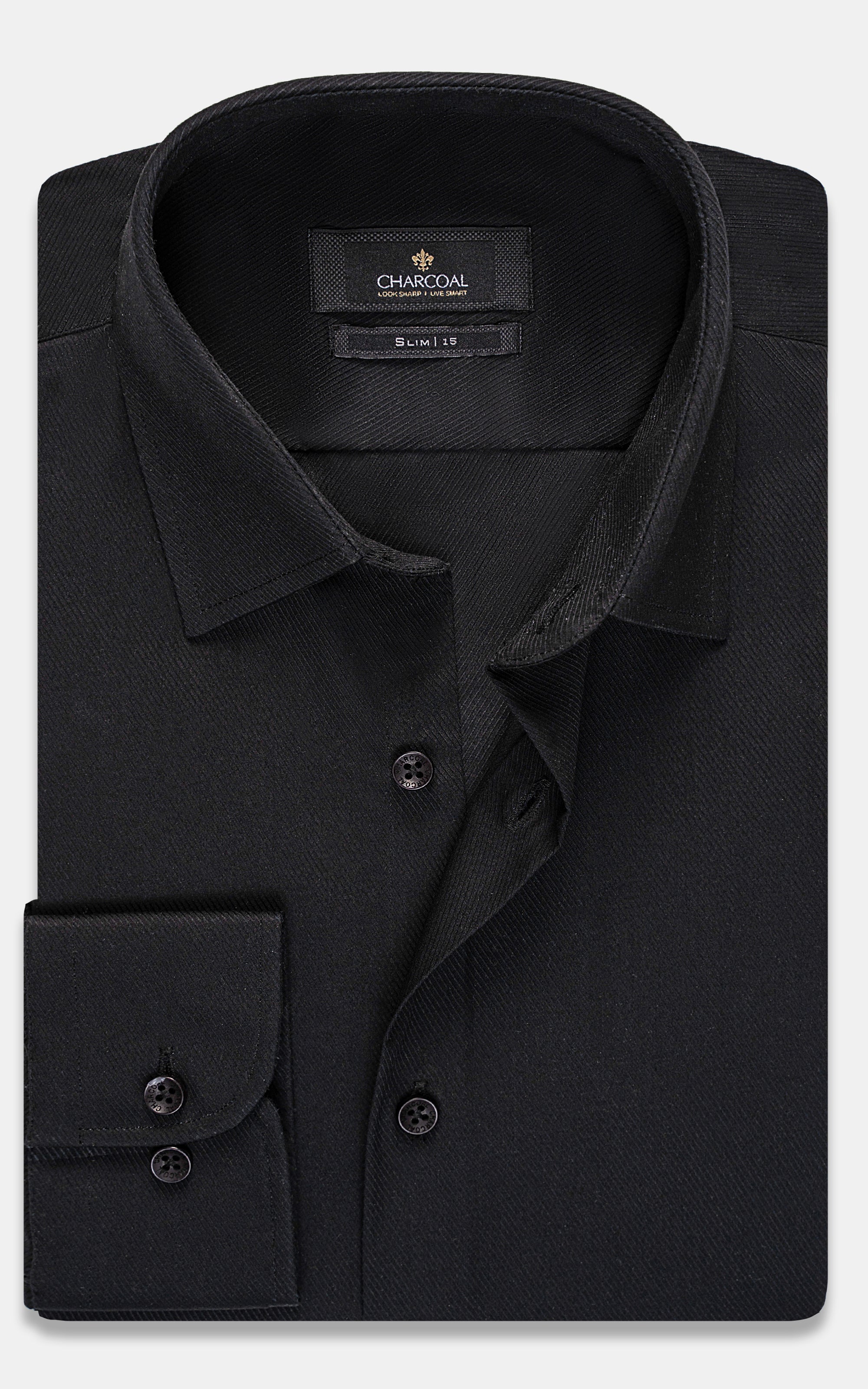 Shop DRESS SHIRT BLACK For Men Online