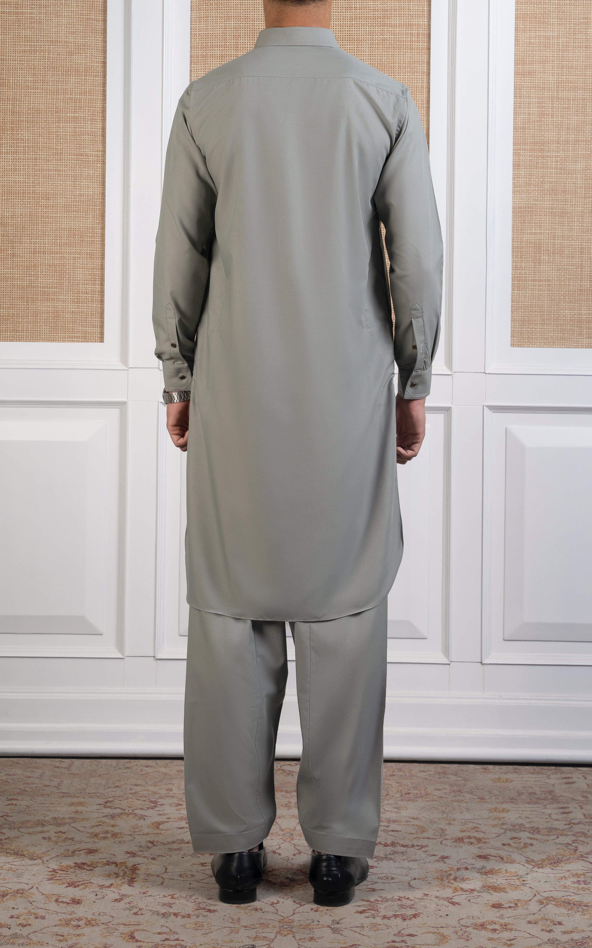 BLENDED KAMEEZ SHALW-SIGNATURE COLLECTION LIGHT GREEN