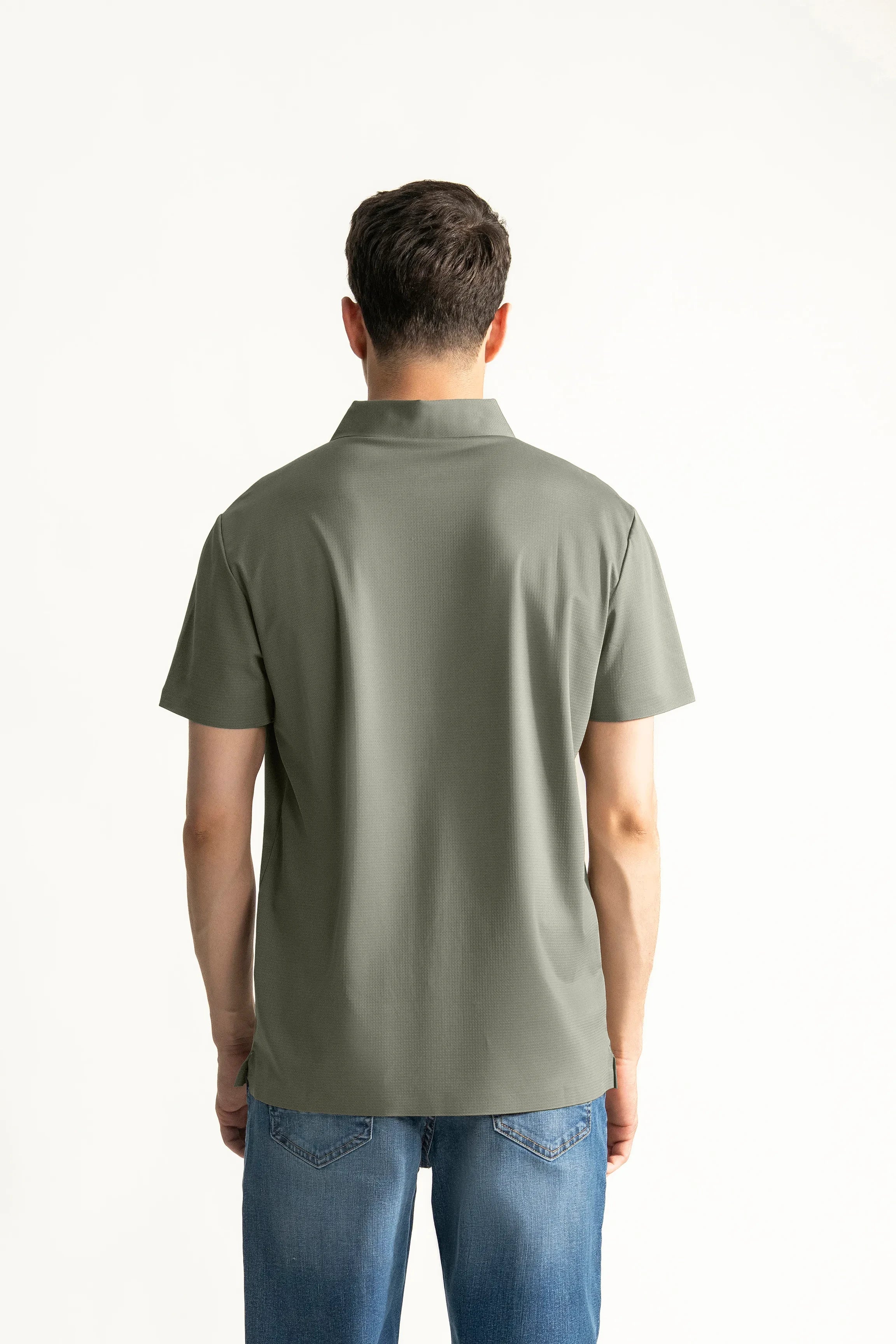 POLO SHIRT SMART FIT LIGHT OLIVE