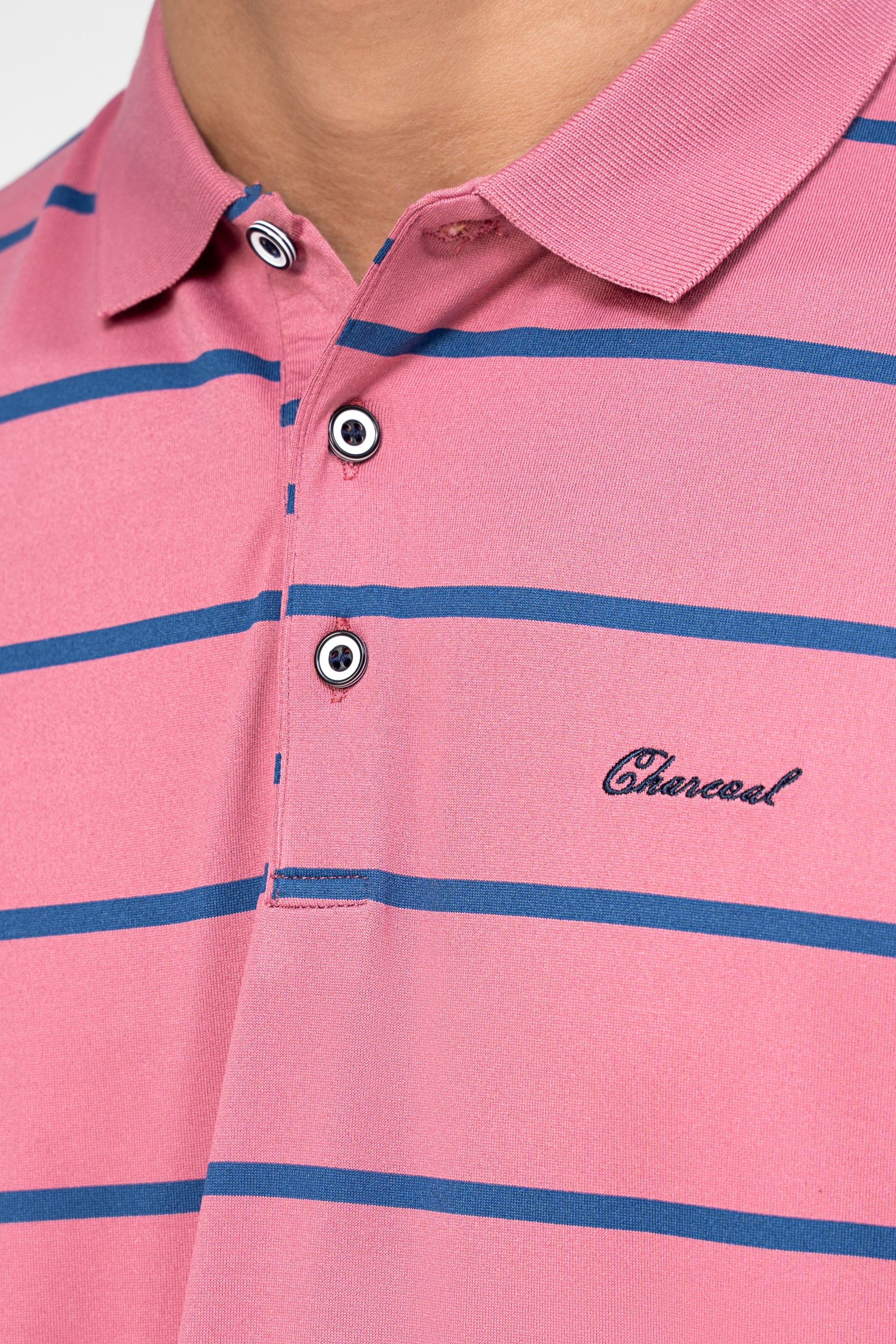 EXECUTIVE ICONIC POLO CORAL PINK