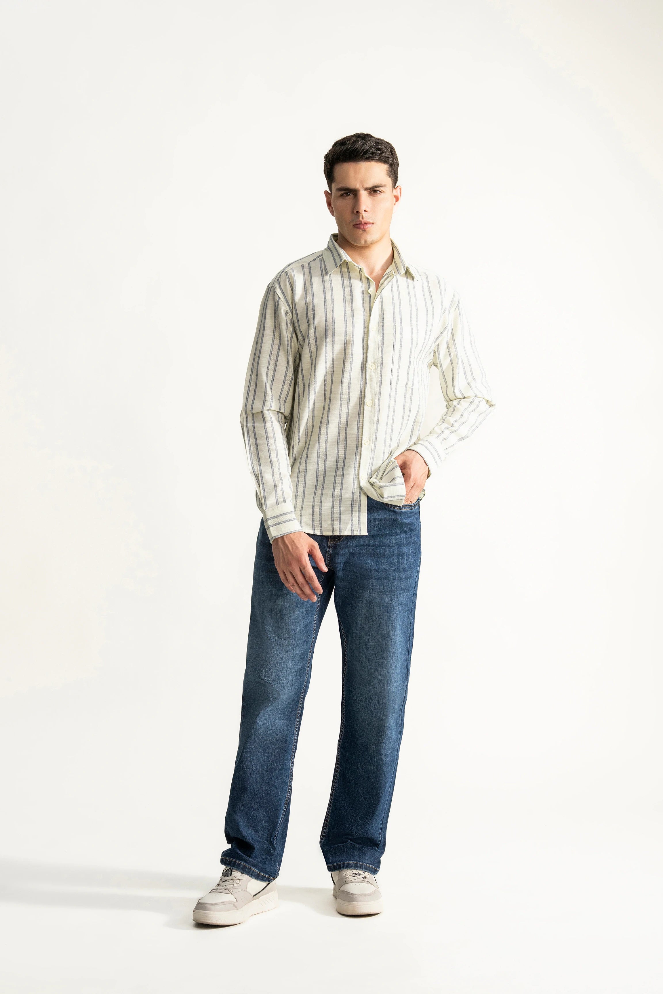 CASUAL SHIRT OATMEAL