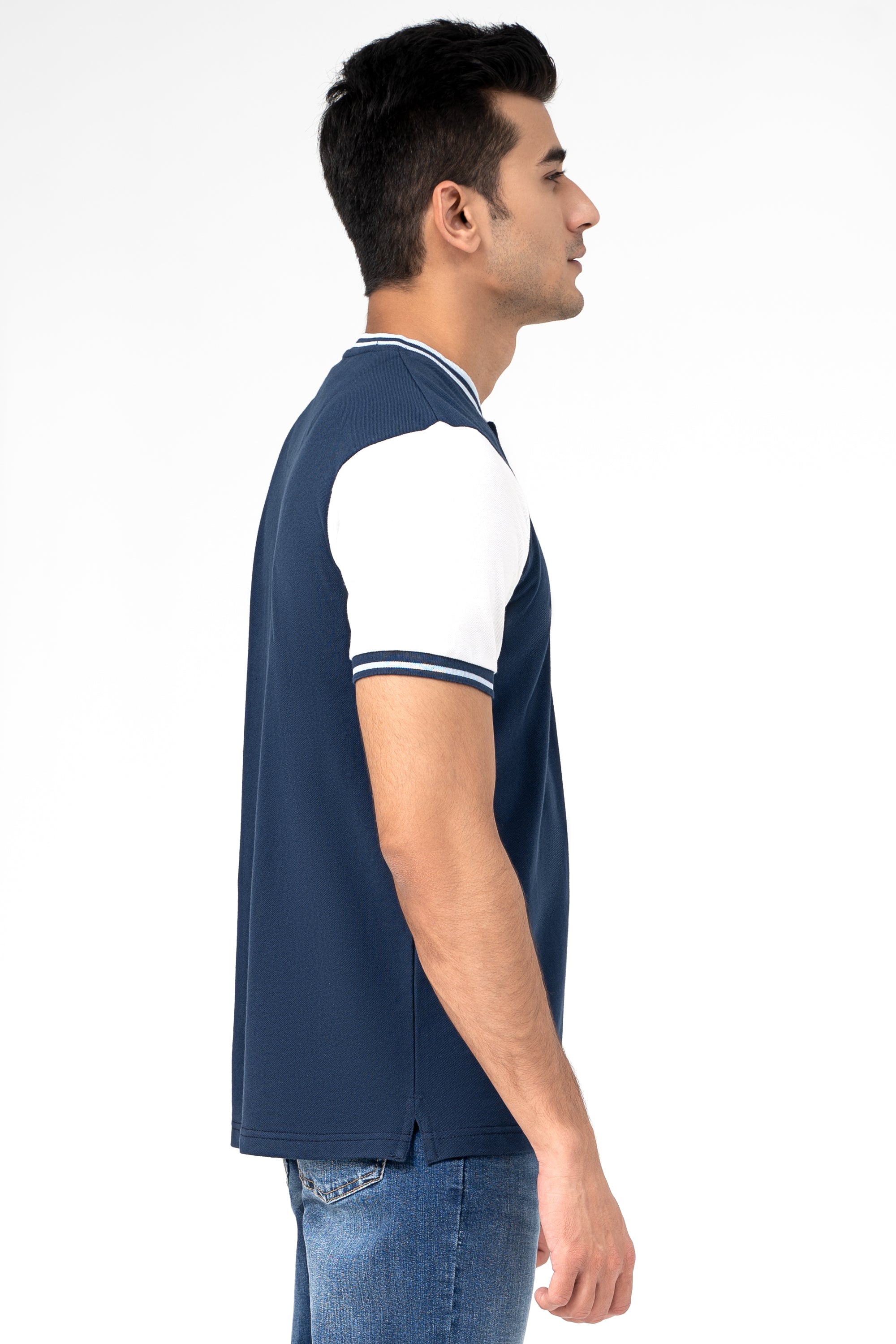 HENLAY T-SHIRT BLUE
