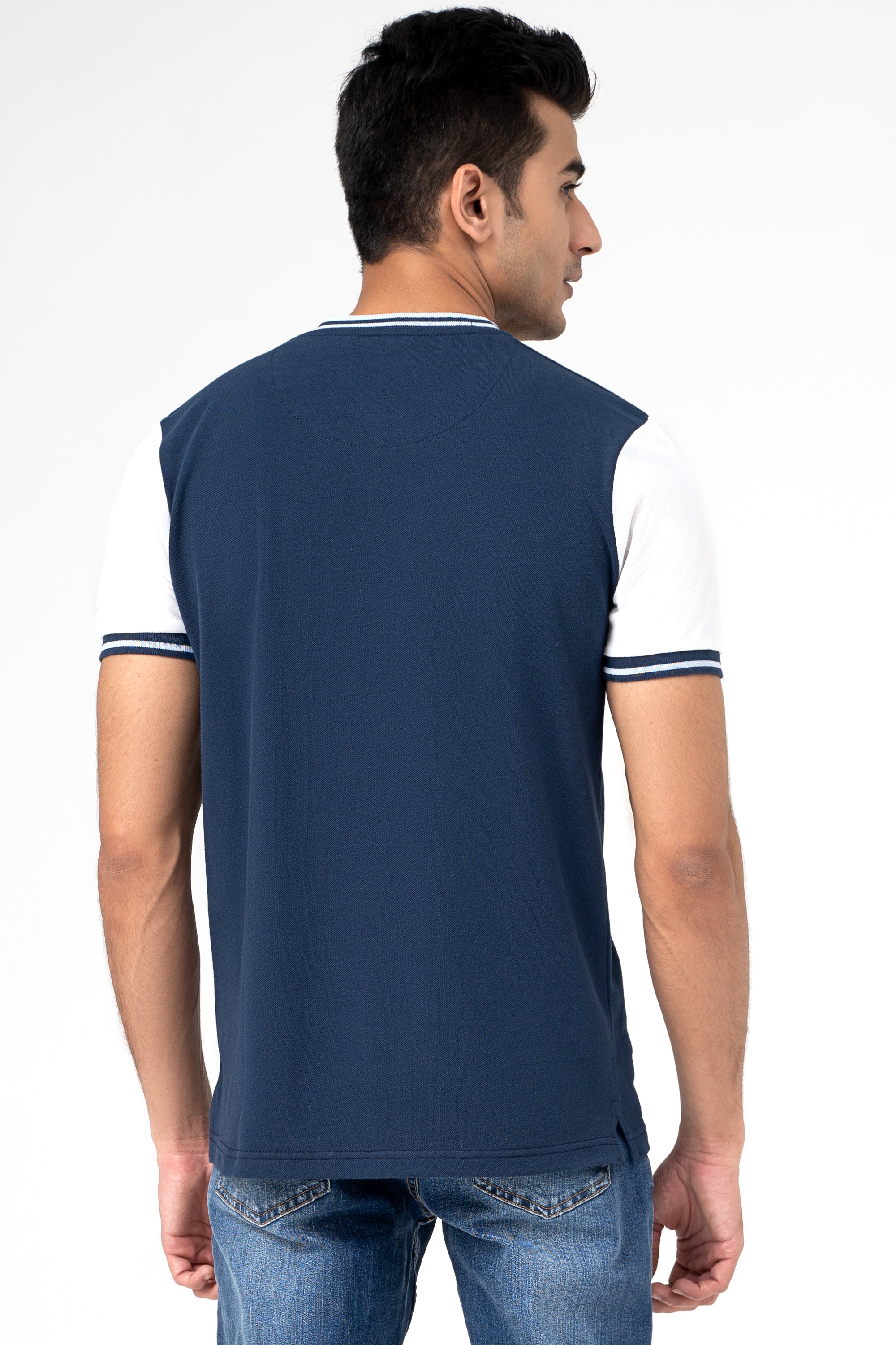 HENLAY T-SHIRT BLUE