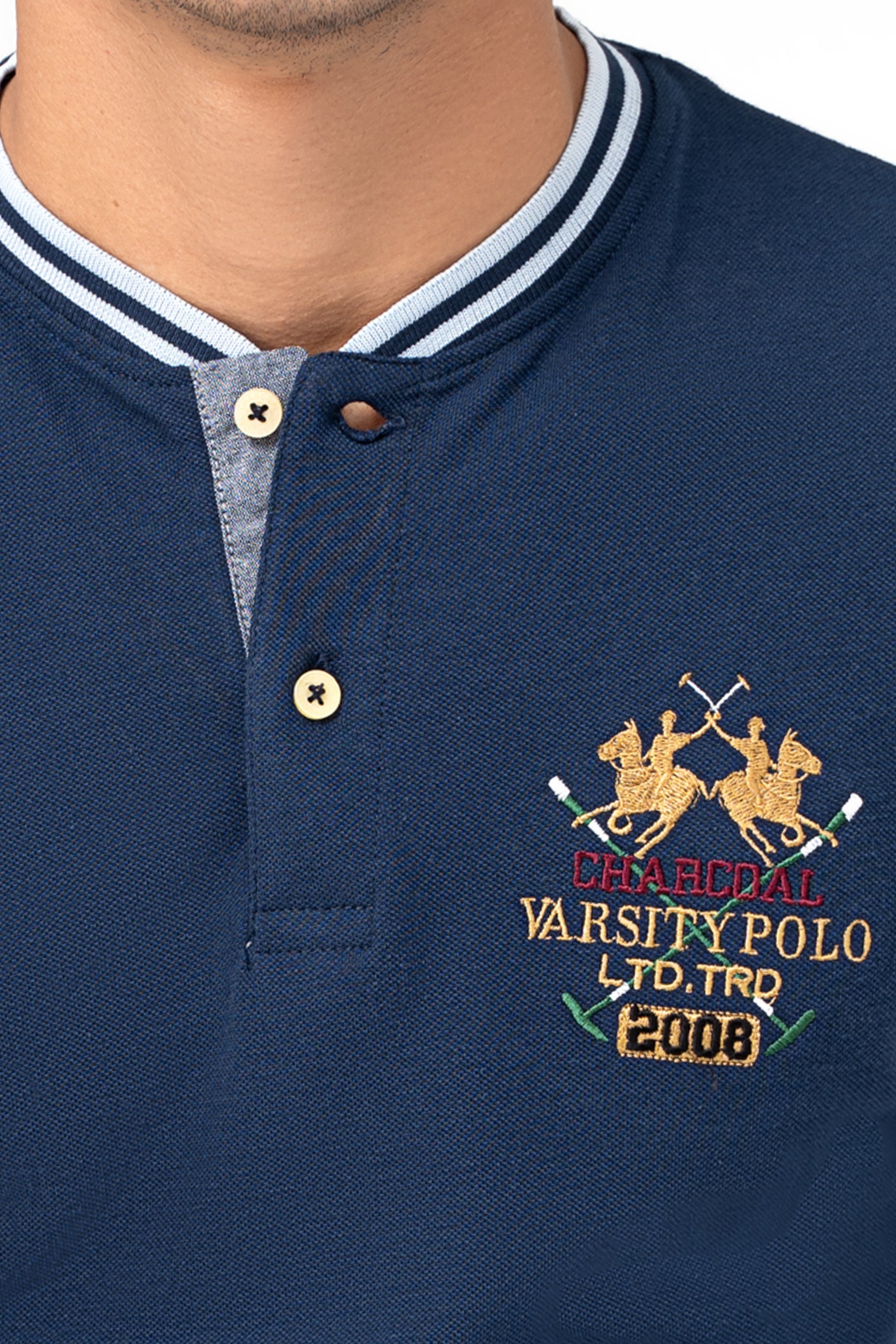 HENLAY T-SHIRT BLUE