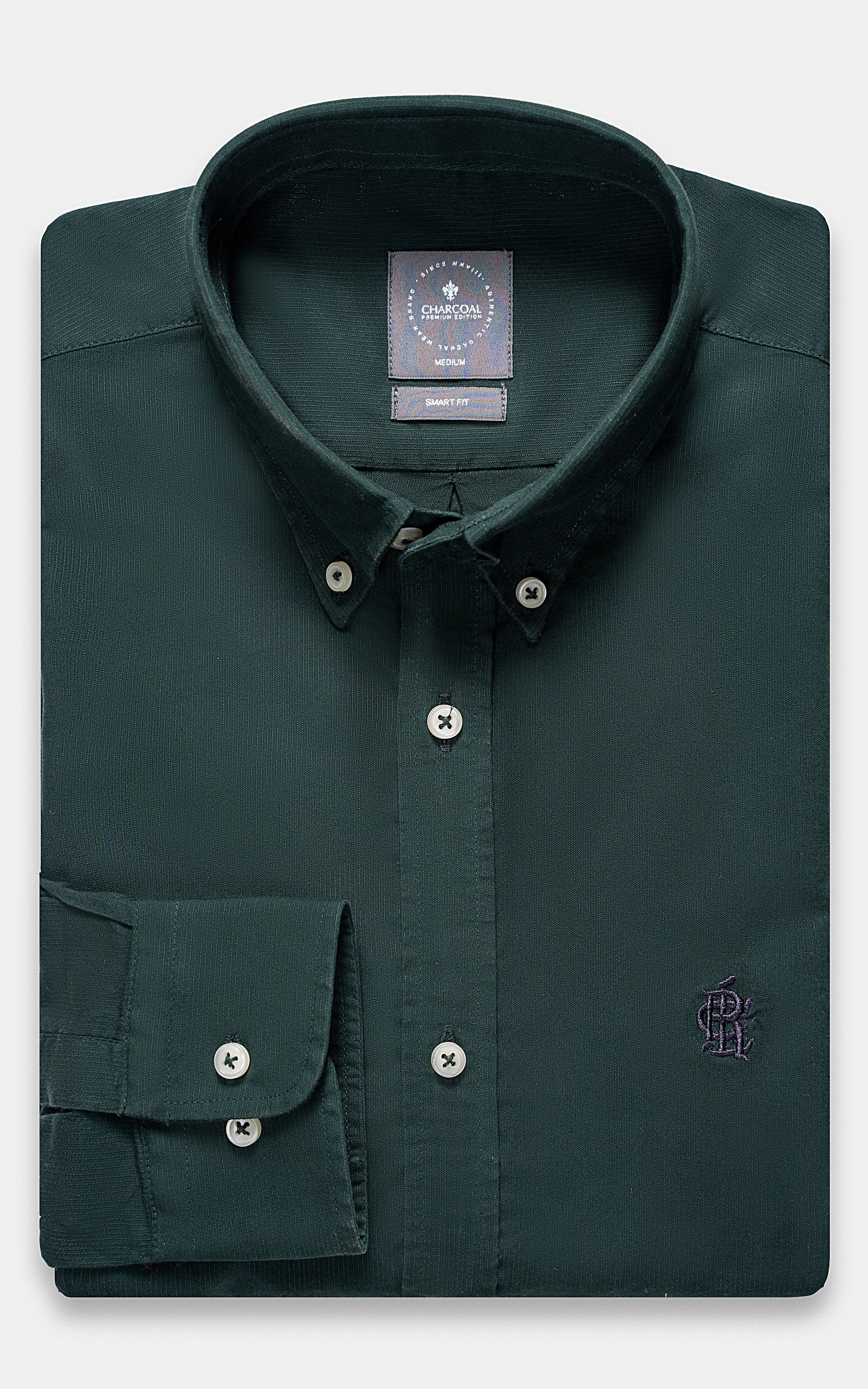 SEMI CASUAL SHIRT GREEN