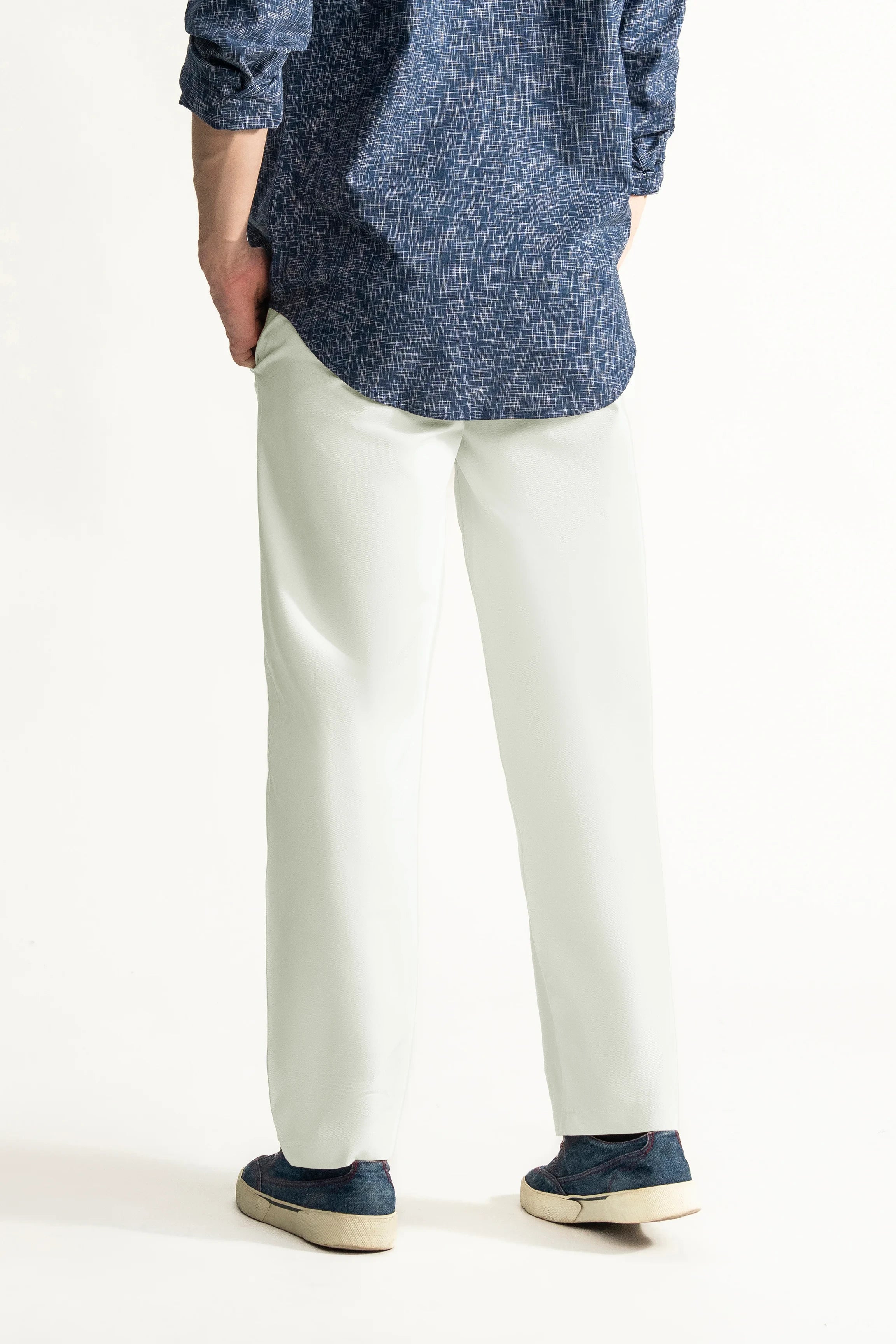 STRAIGHT FIT CROSS POCKET PANT OATMEAL