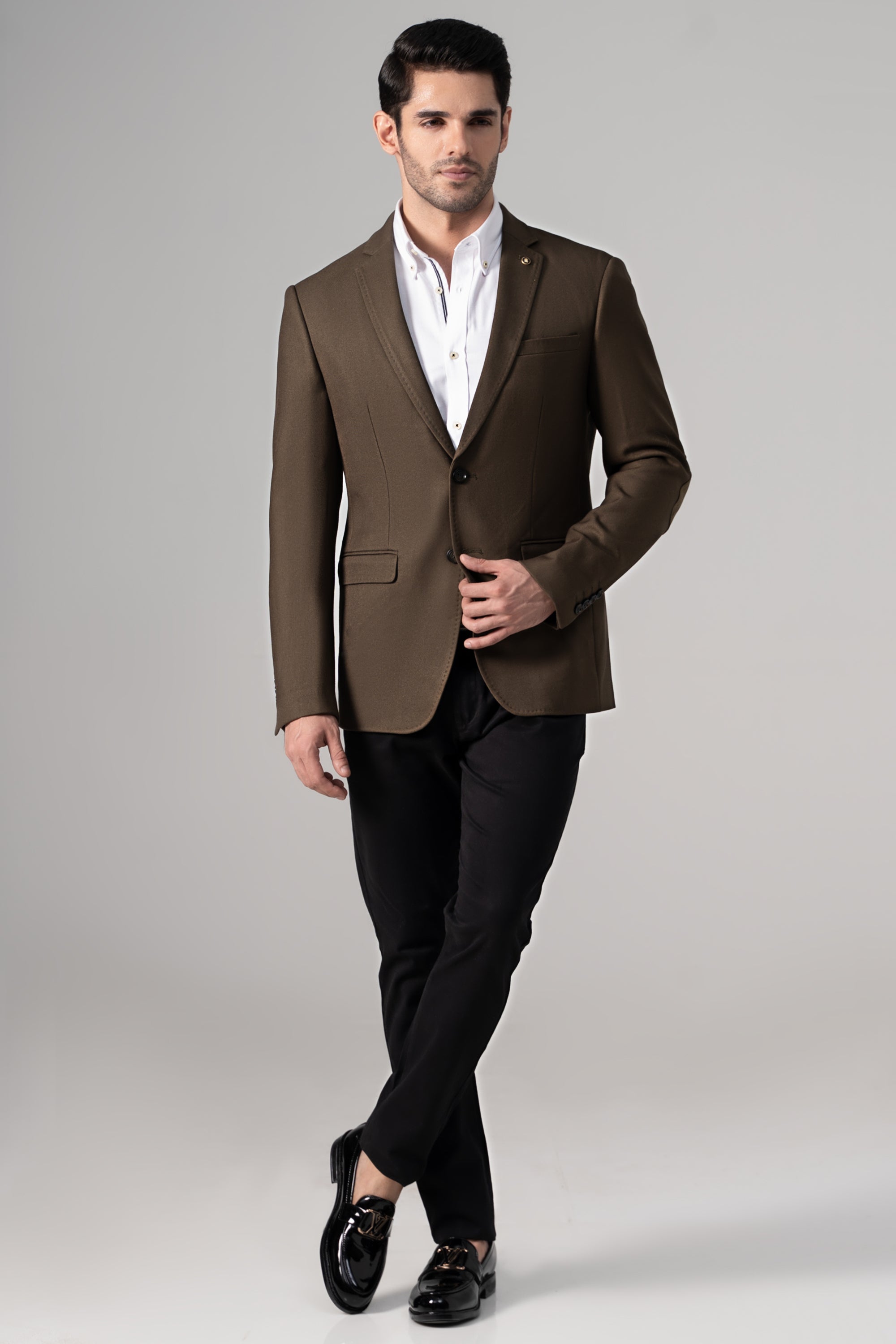 CASUAL COAT OLIVE