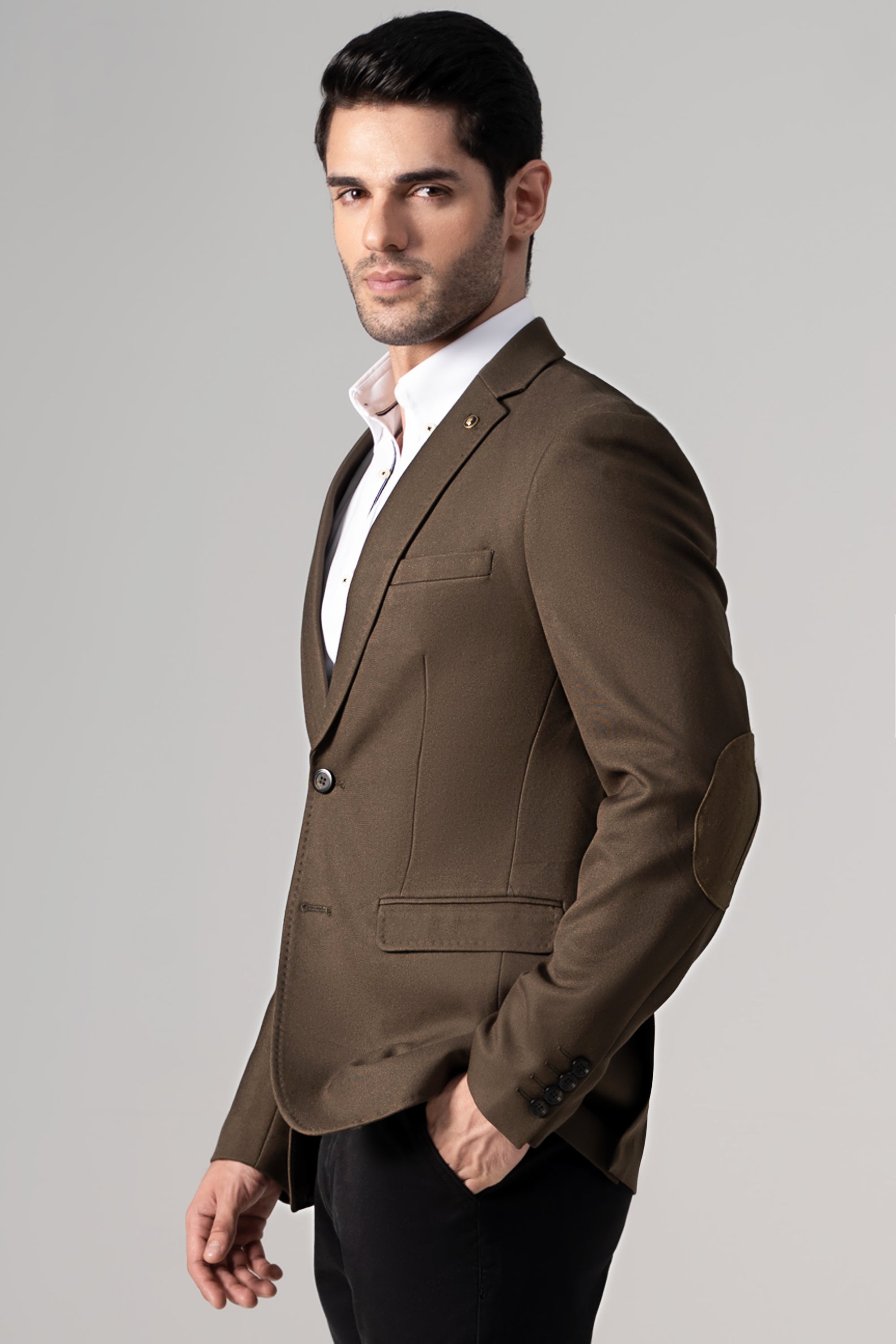 CASUAL COAT OLIVE