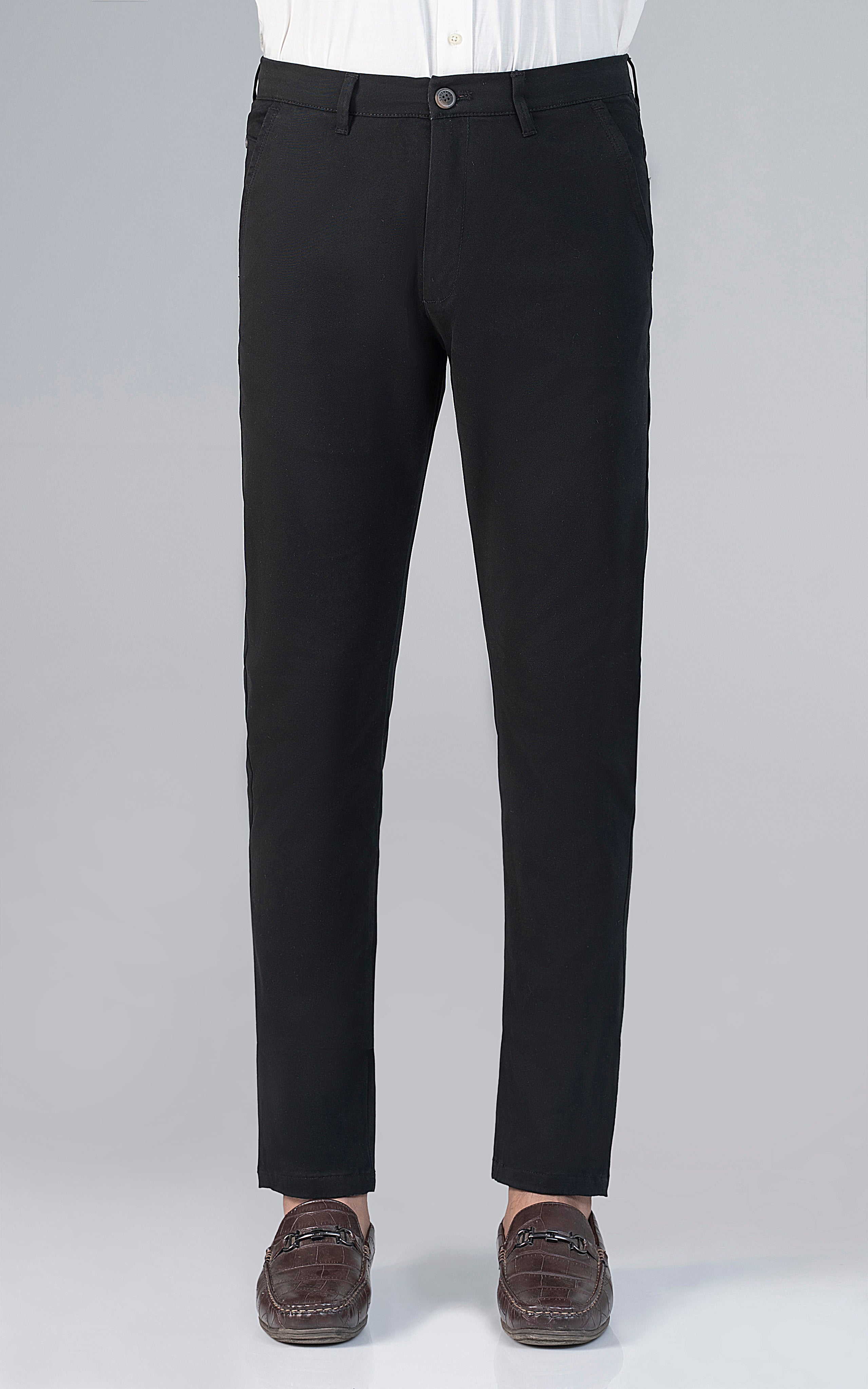 TWILL CROSS POCKET PANT BLACK