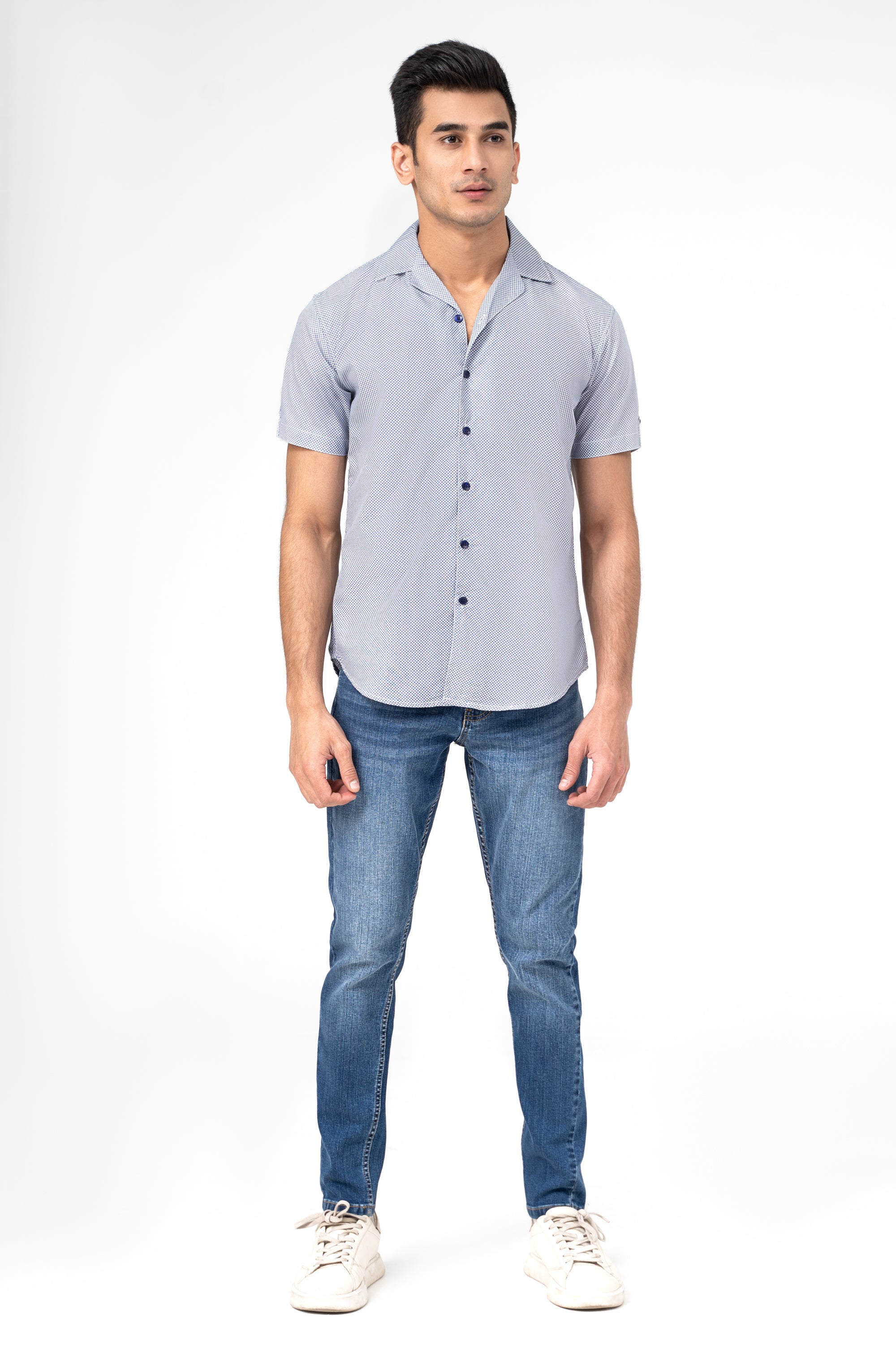 CASUAL SHIRT BLUE