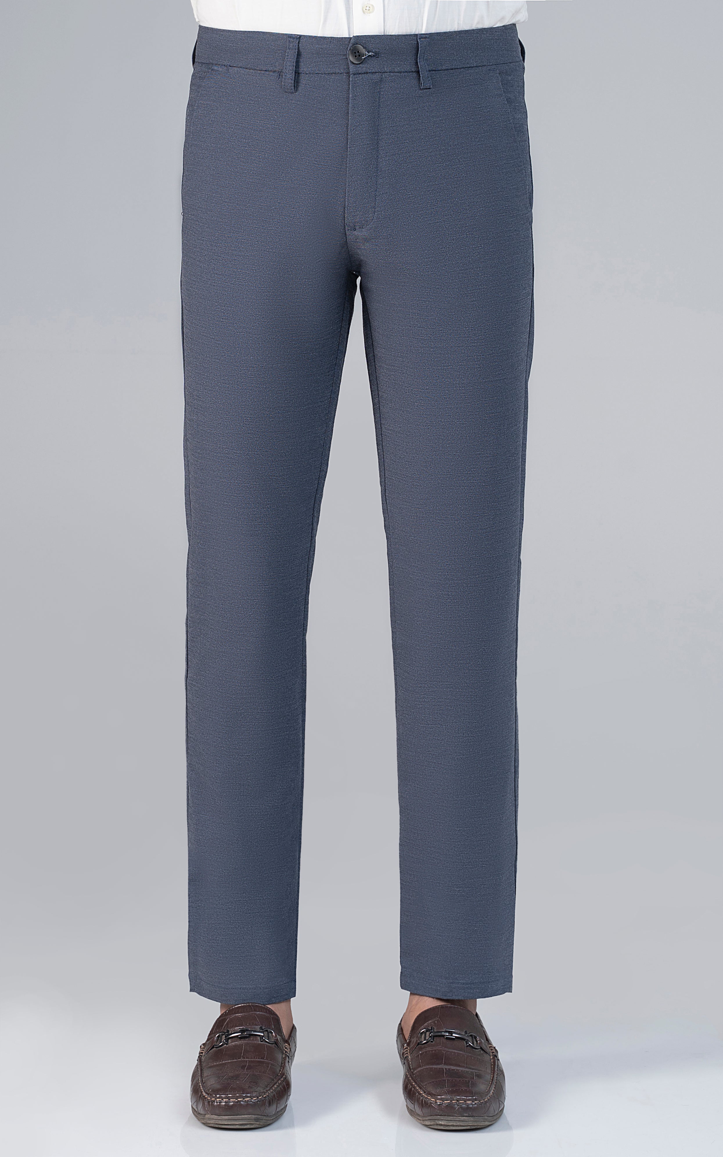 CROSS POCKET MELANGE PANT NAVY