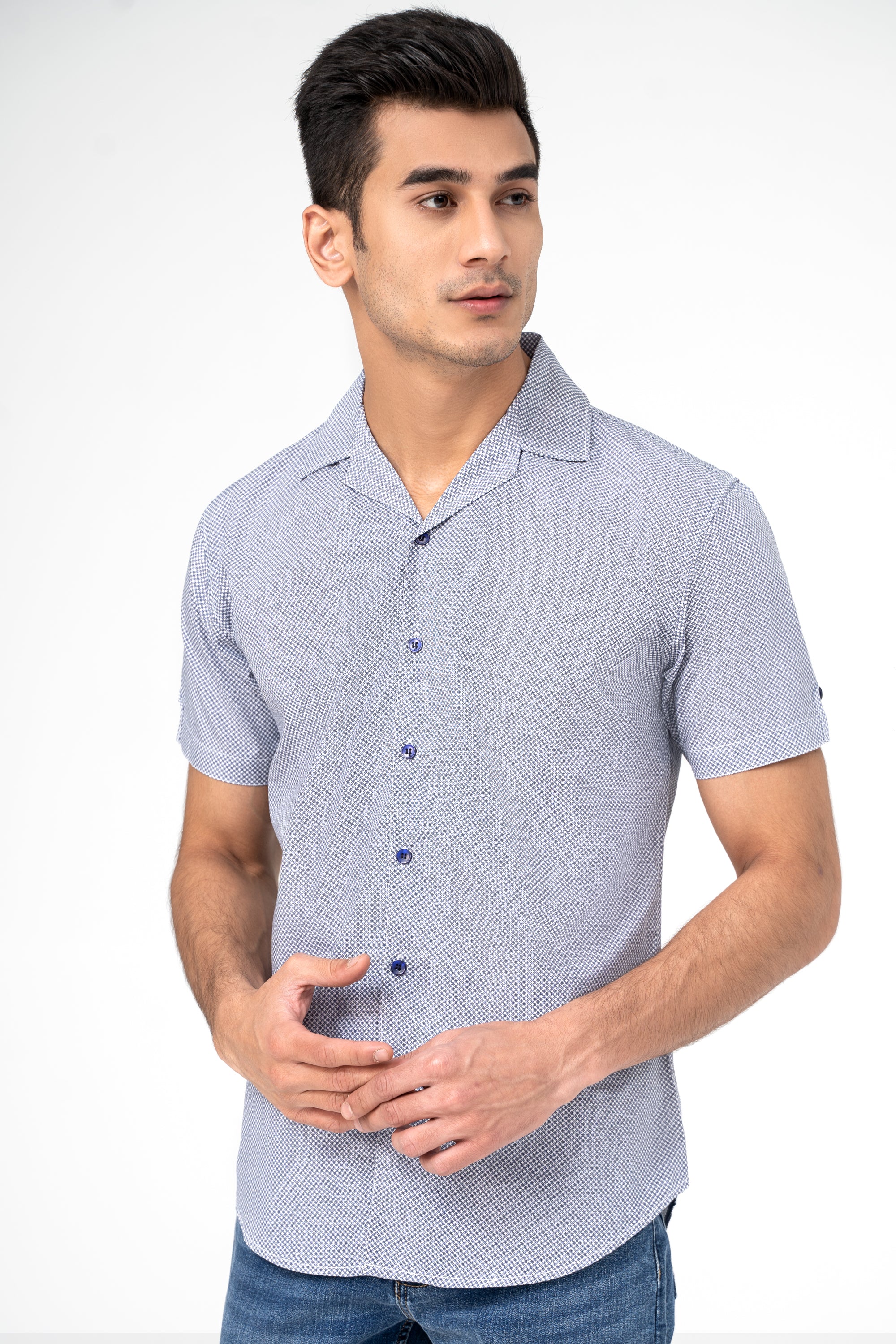 CASUAL SHIRT BLUE