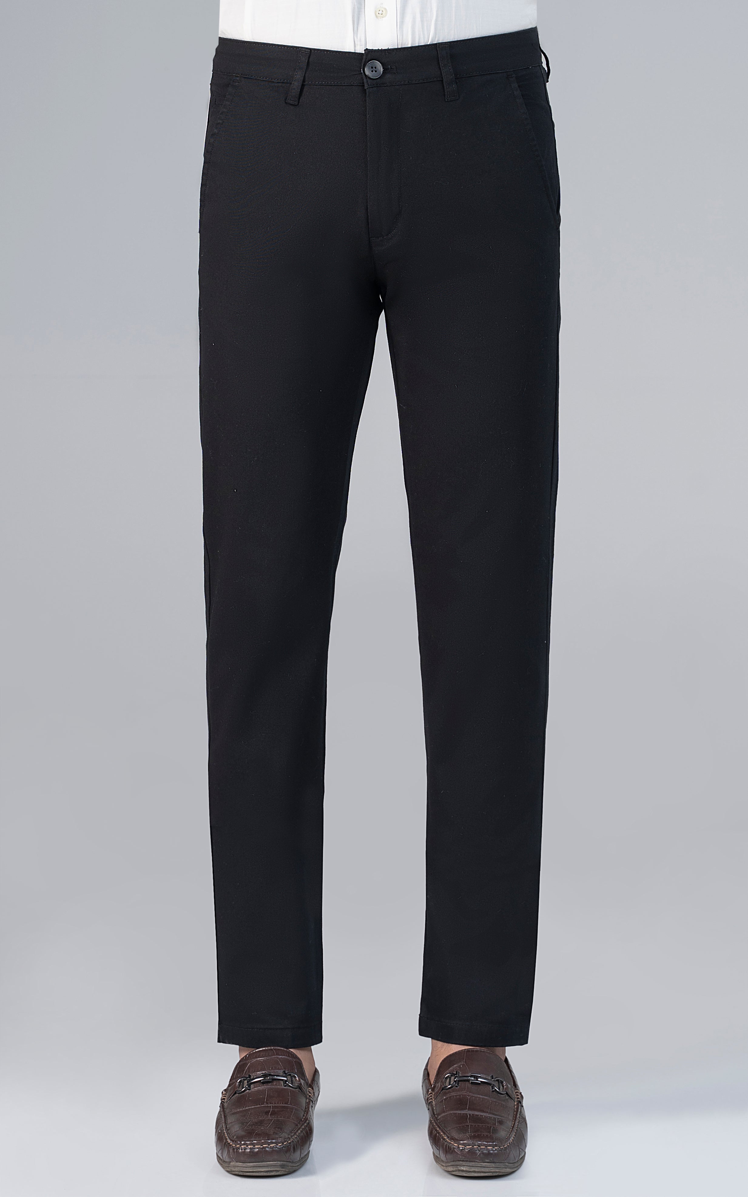 TWILL CROSS POCKET PANT BLACK