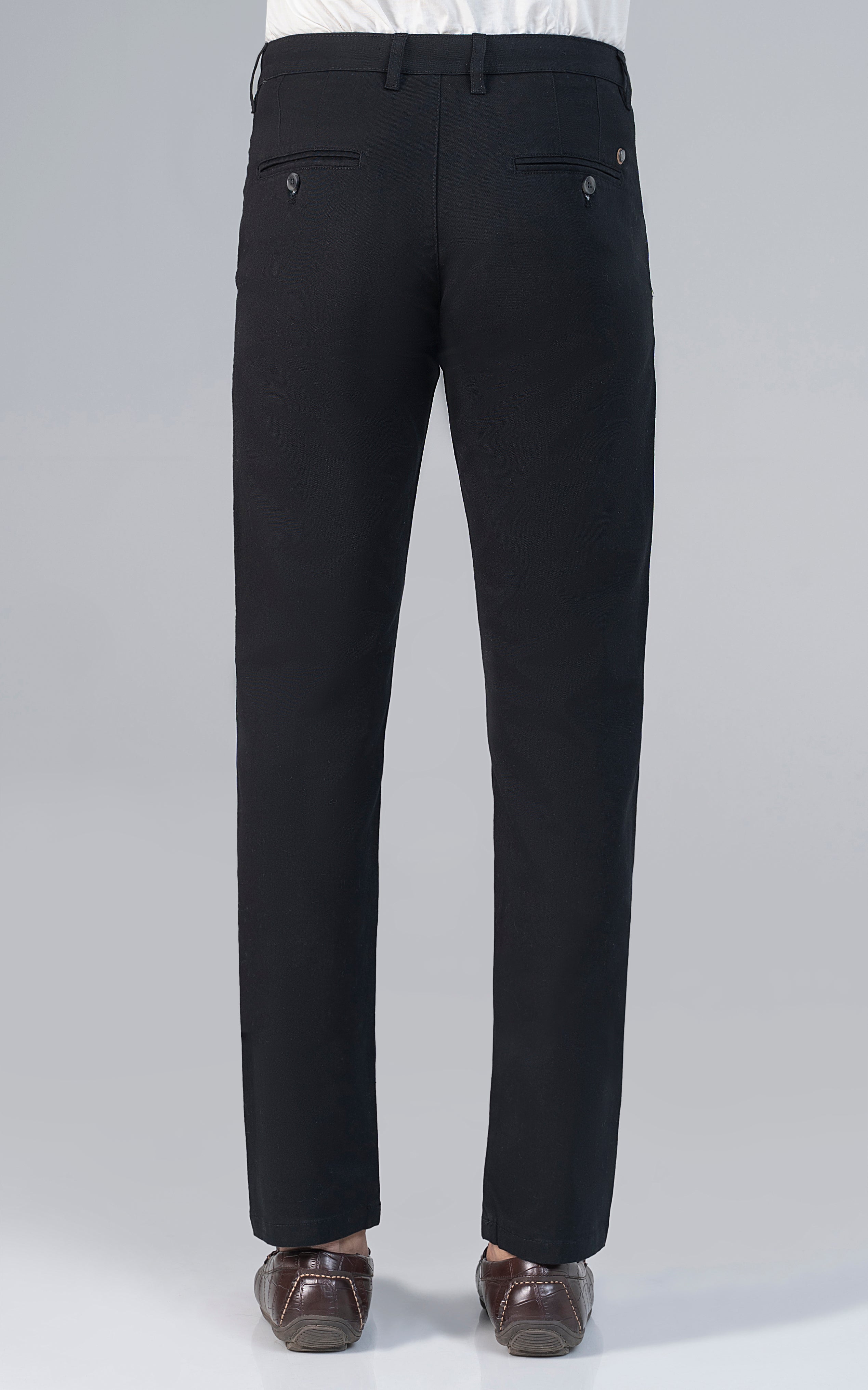 TWILL CROSS POCKET PANT BLACK