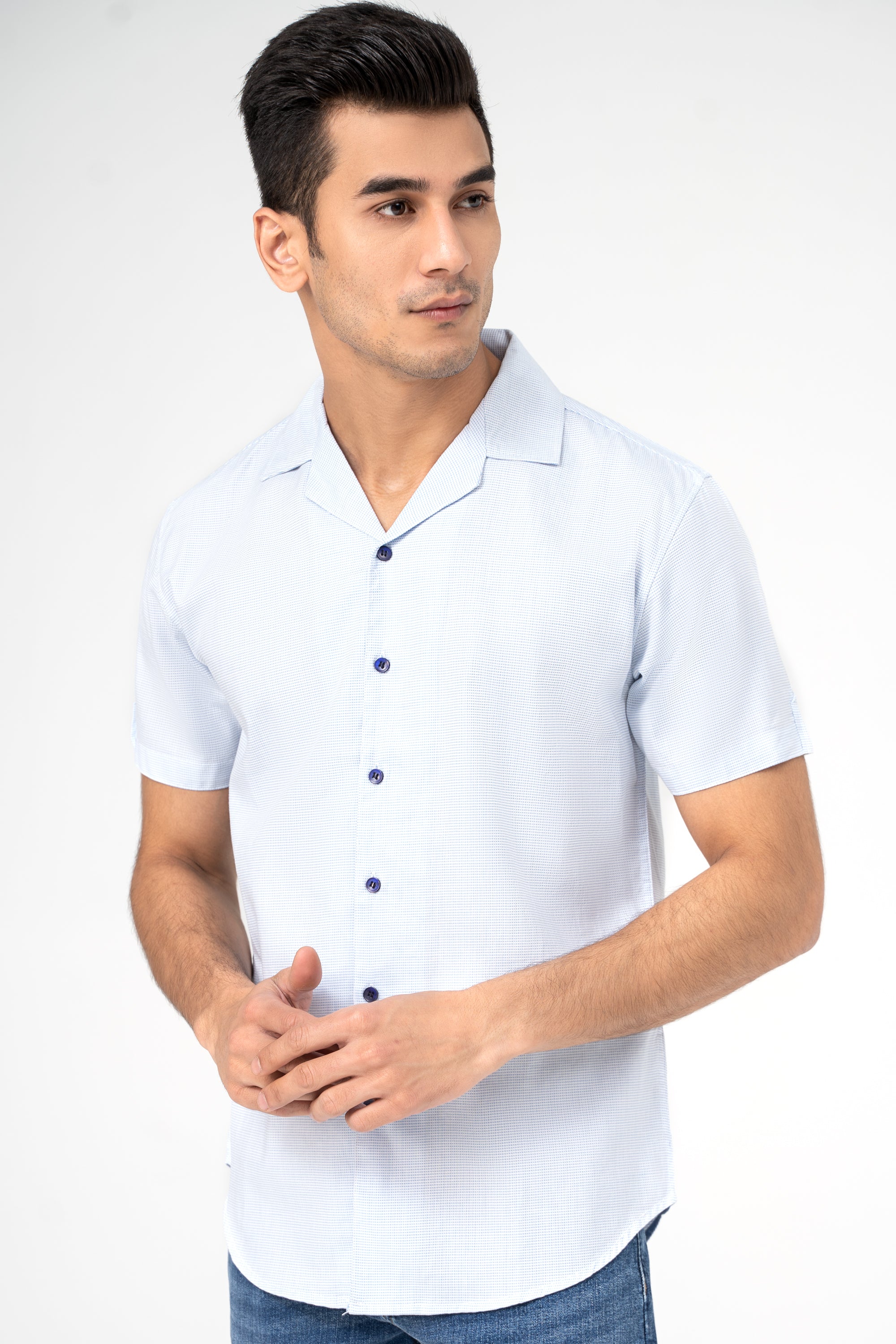 CASUAL SHIRT SKY BLUE