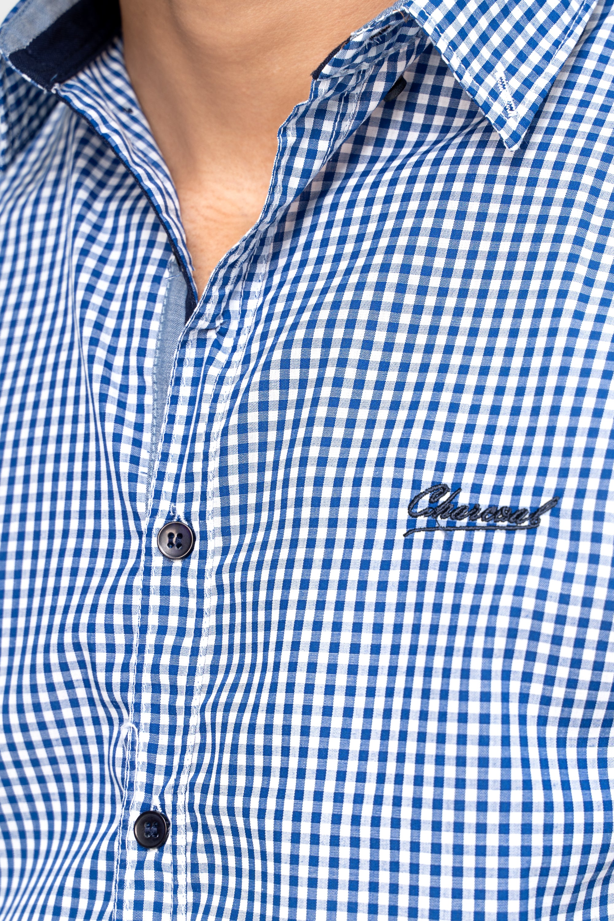 CASUAL SHIRT BLUE CHECK