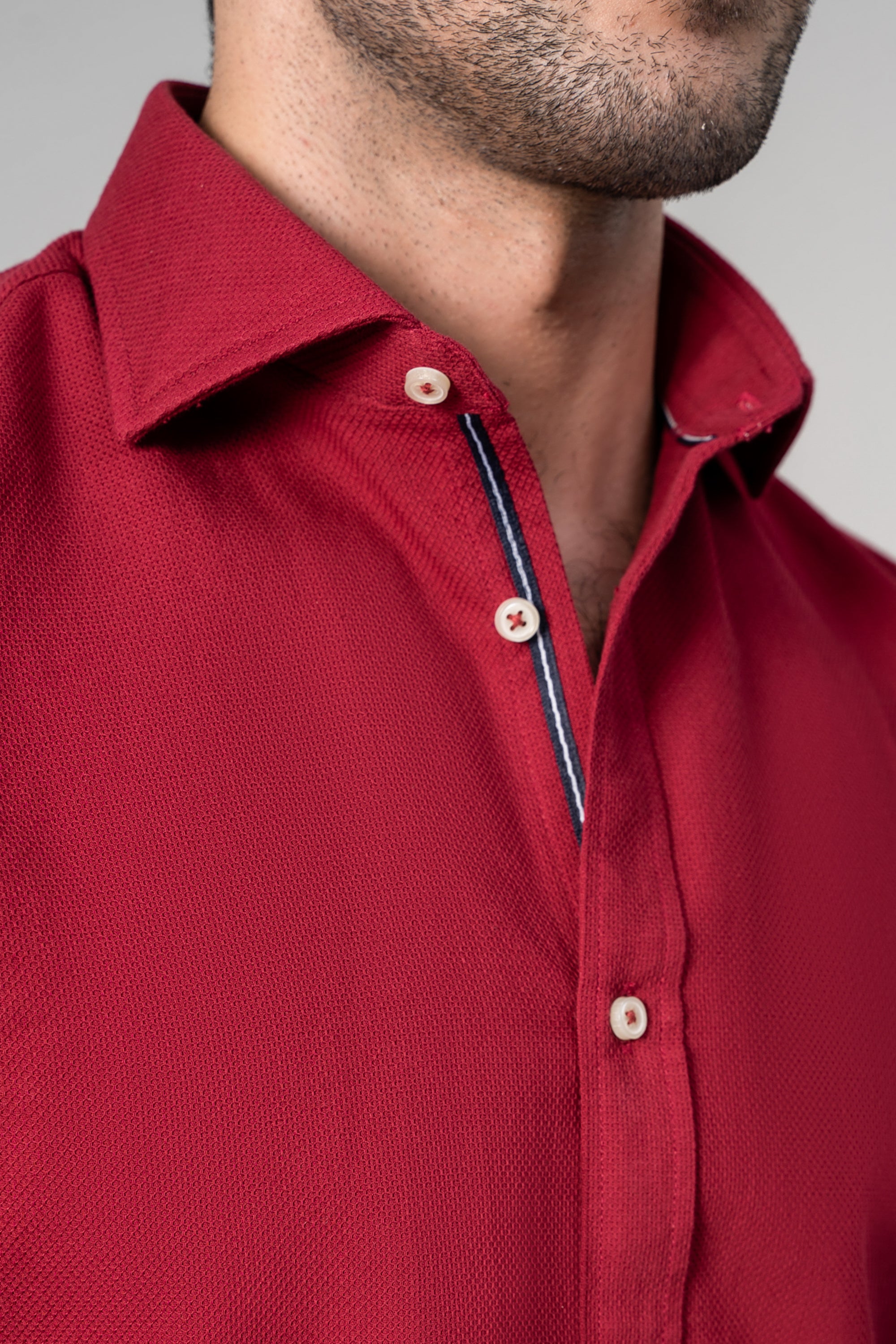 SMART SHIRT MAROON