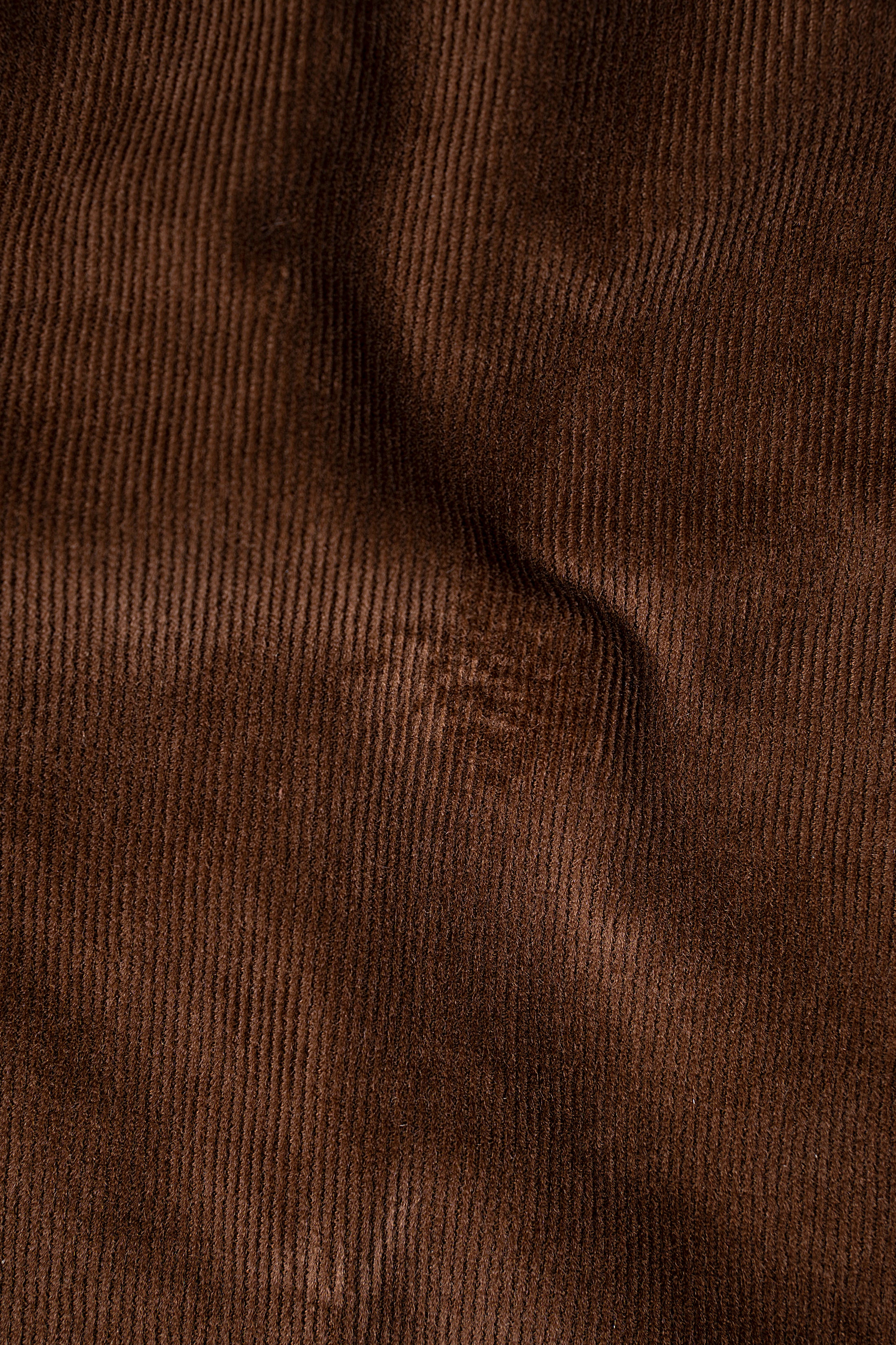 CORDUROY SHIRT IN BROWN