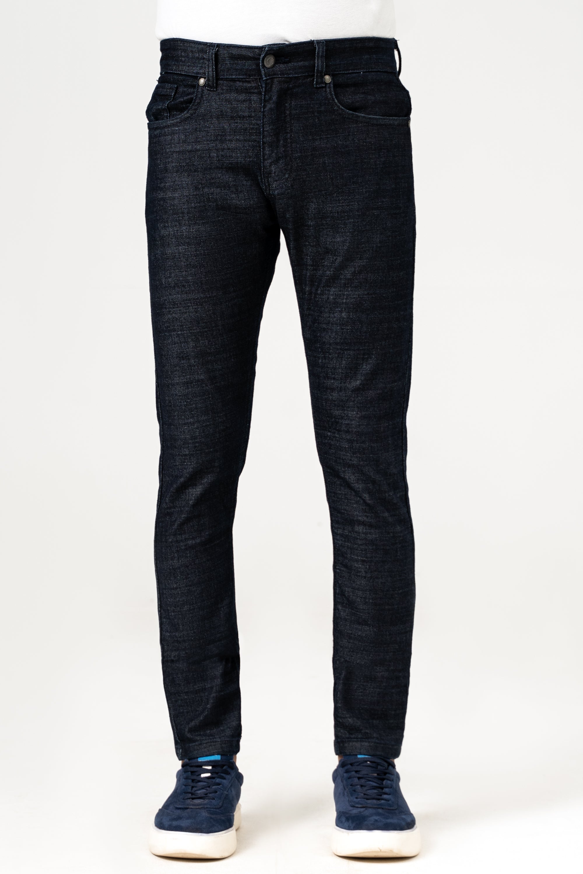 SLIM LEG DENIM  JEANS DARK BLUE