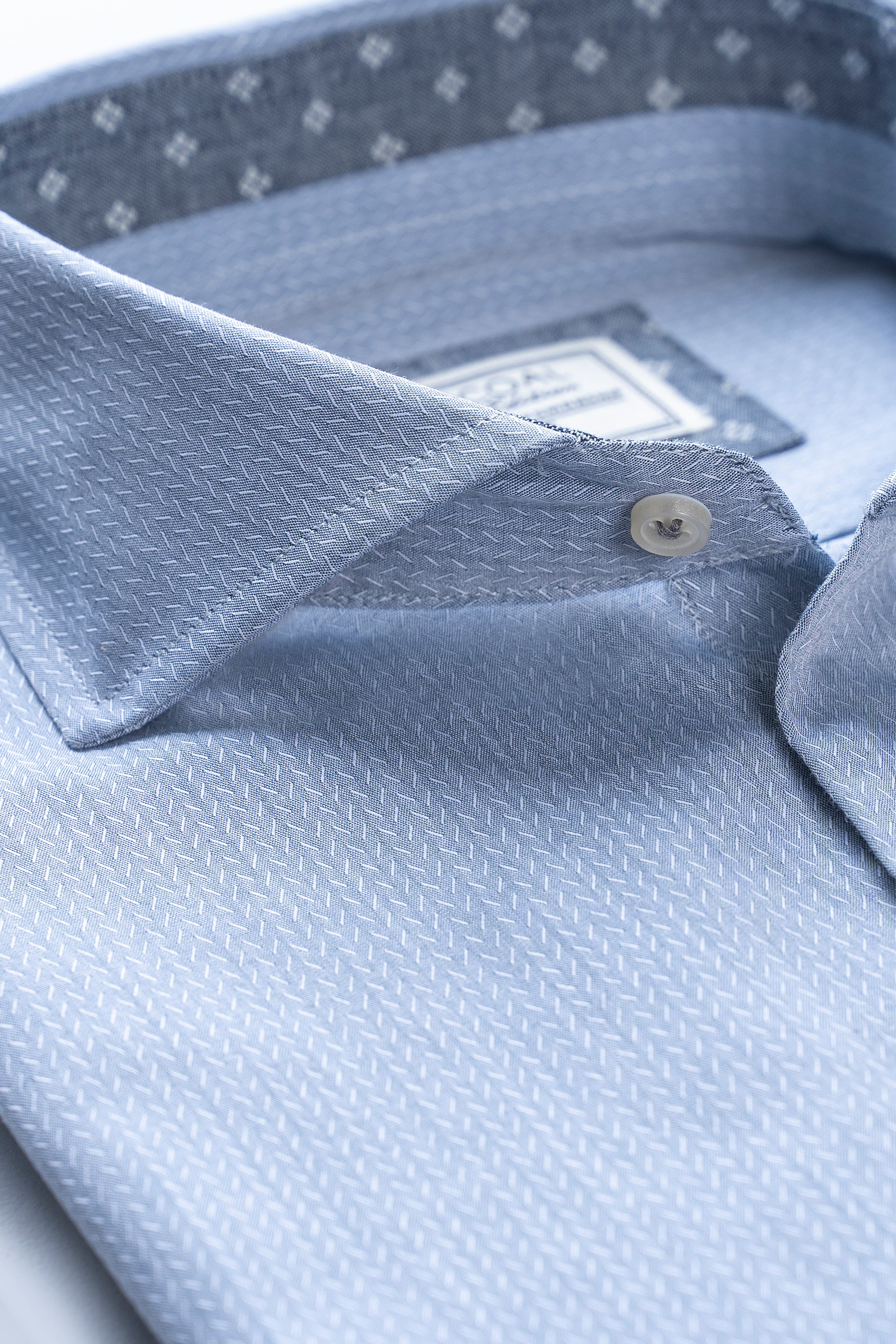 FRENCH COLLAR SHIRT GREY