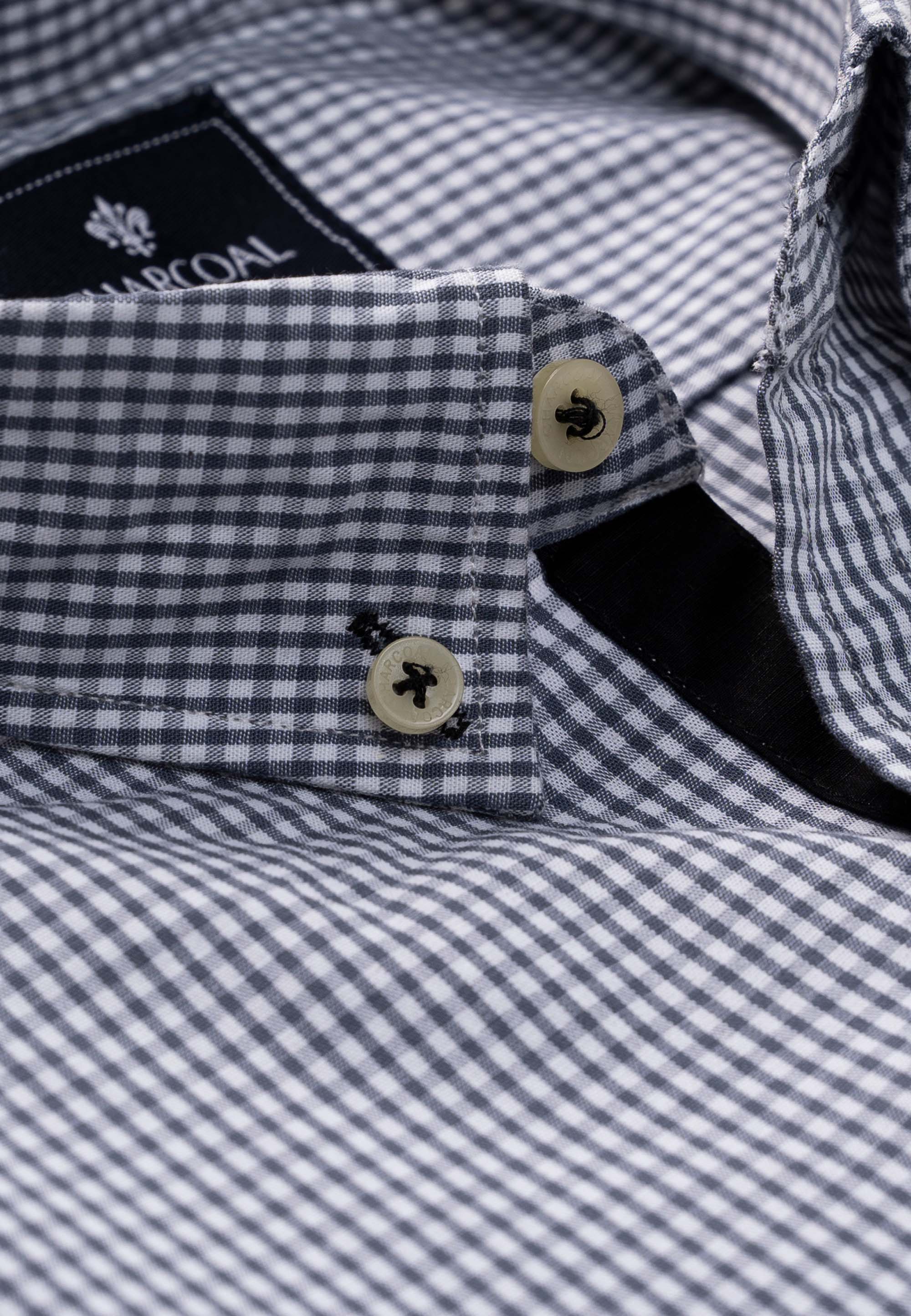 SEMI FORMAL SHIRT GREY CHECK