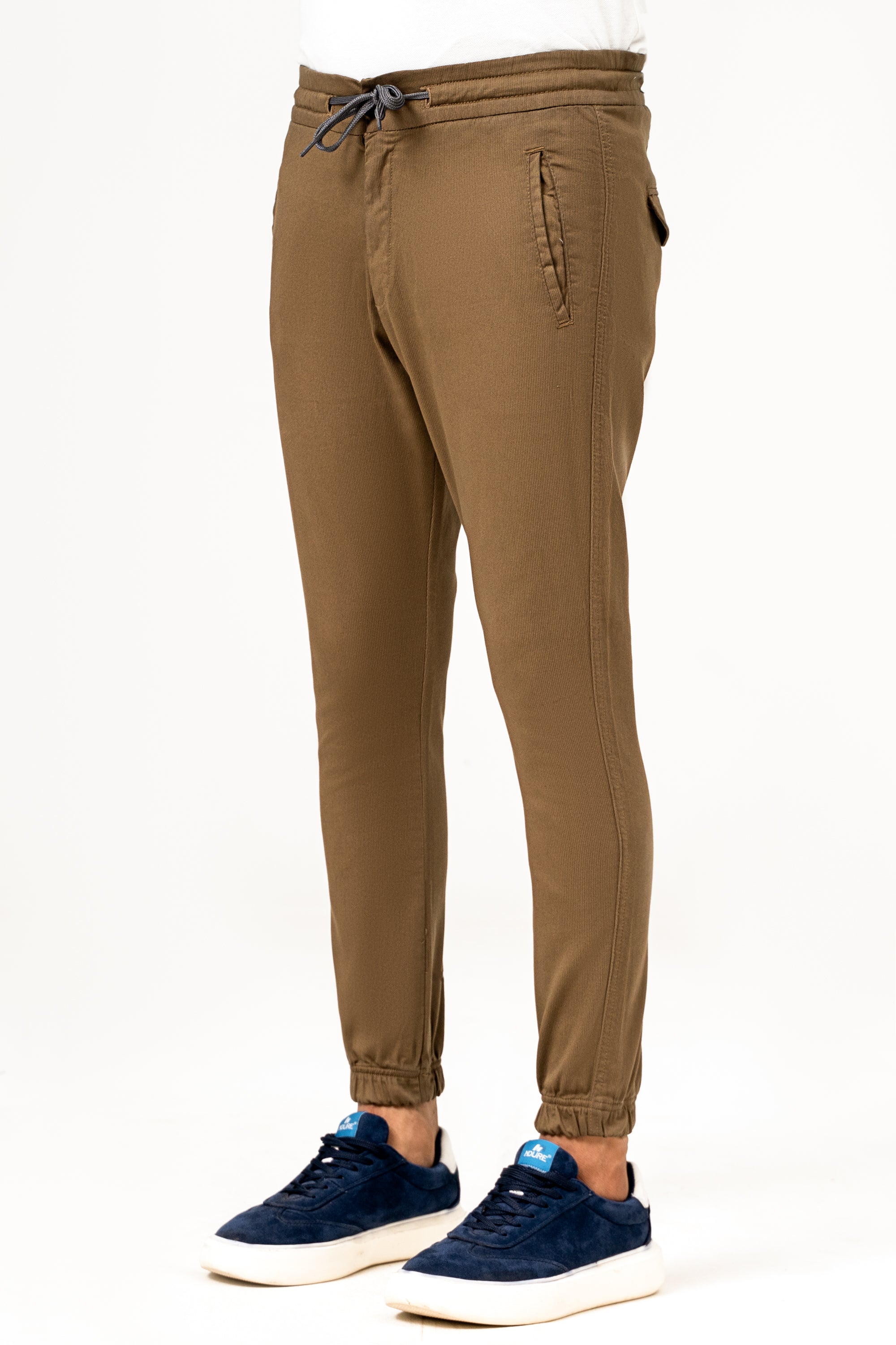 CASUAL JOGGER TROUSER KHAKI
