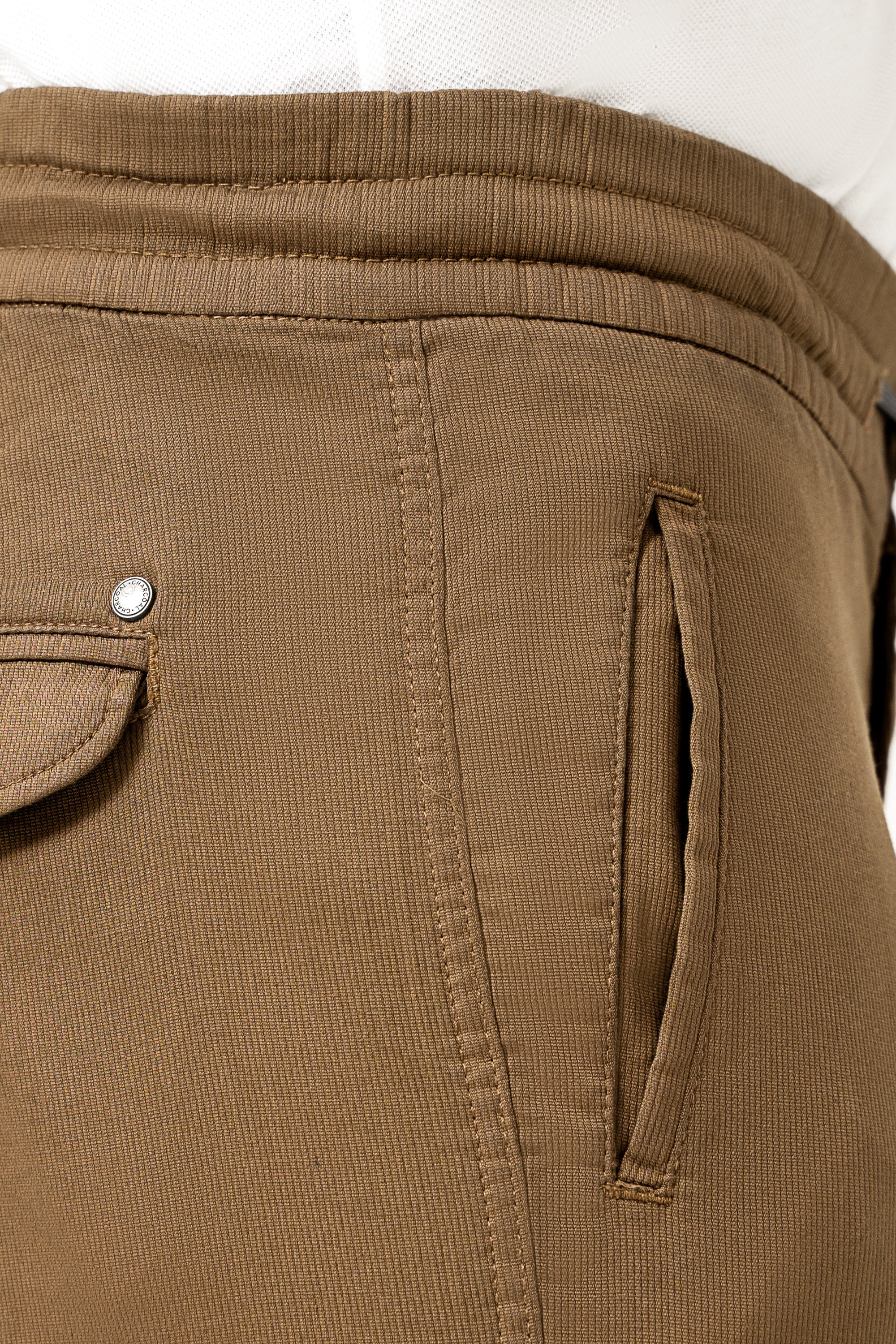 CASUAL JOGGER TROUSER KHAKI