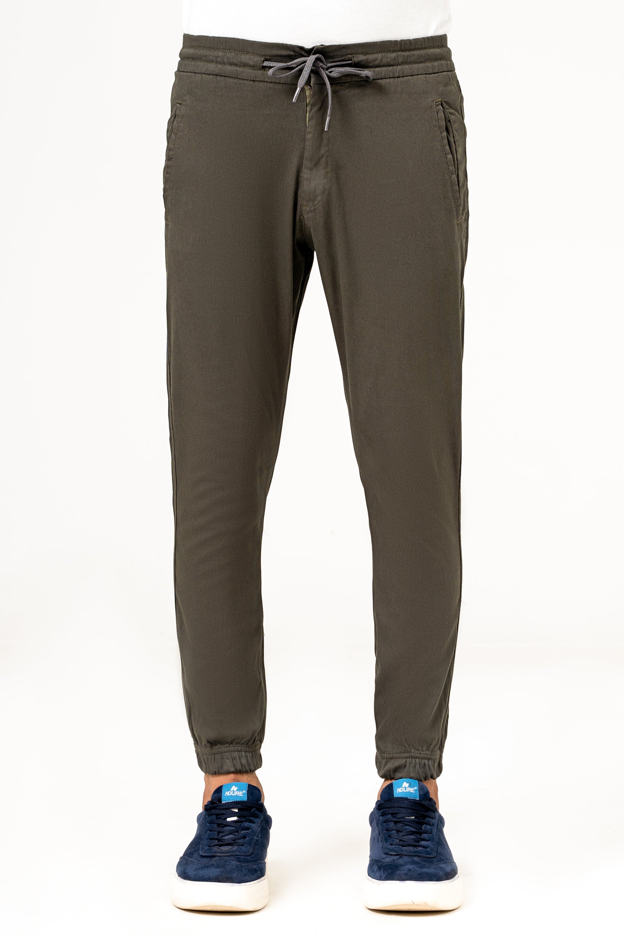 CASUAL JOGGER TROUSER OLIVE