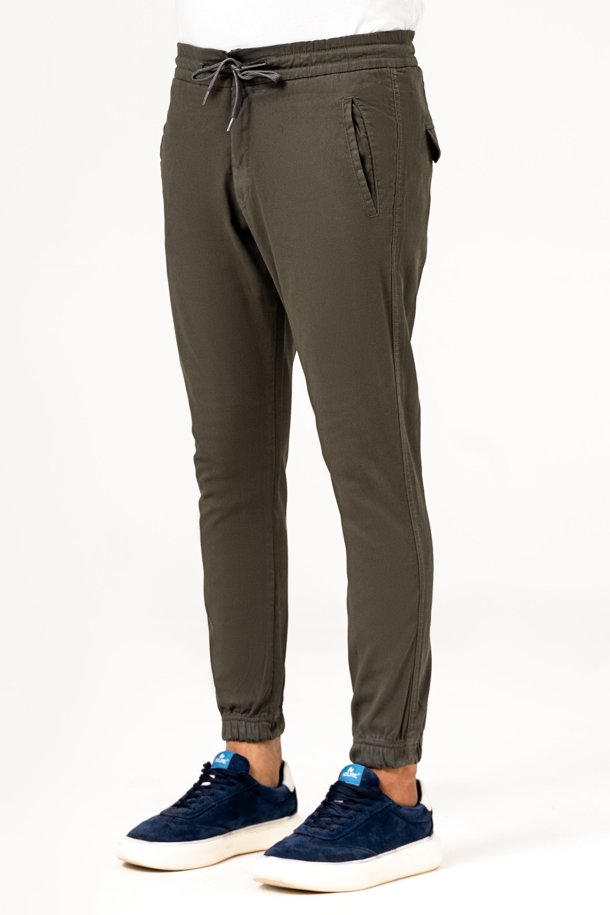CASUAL JOGGER TROUSER OLIVE