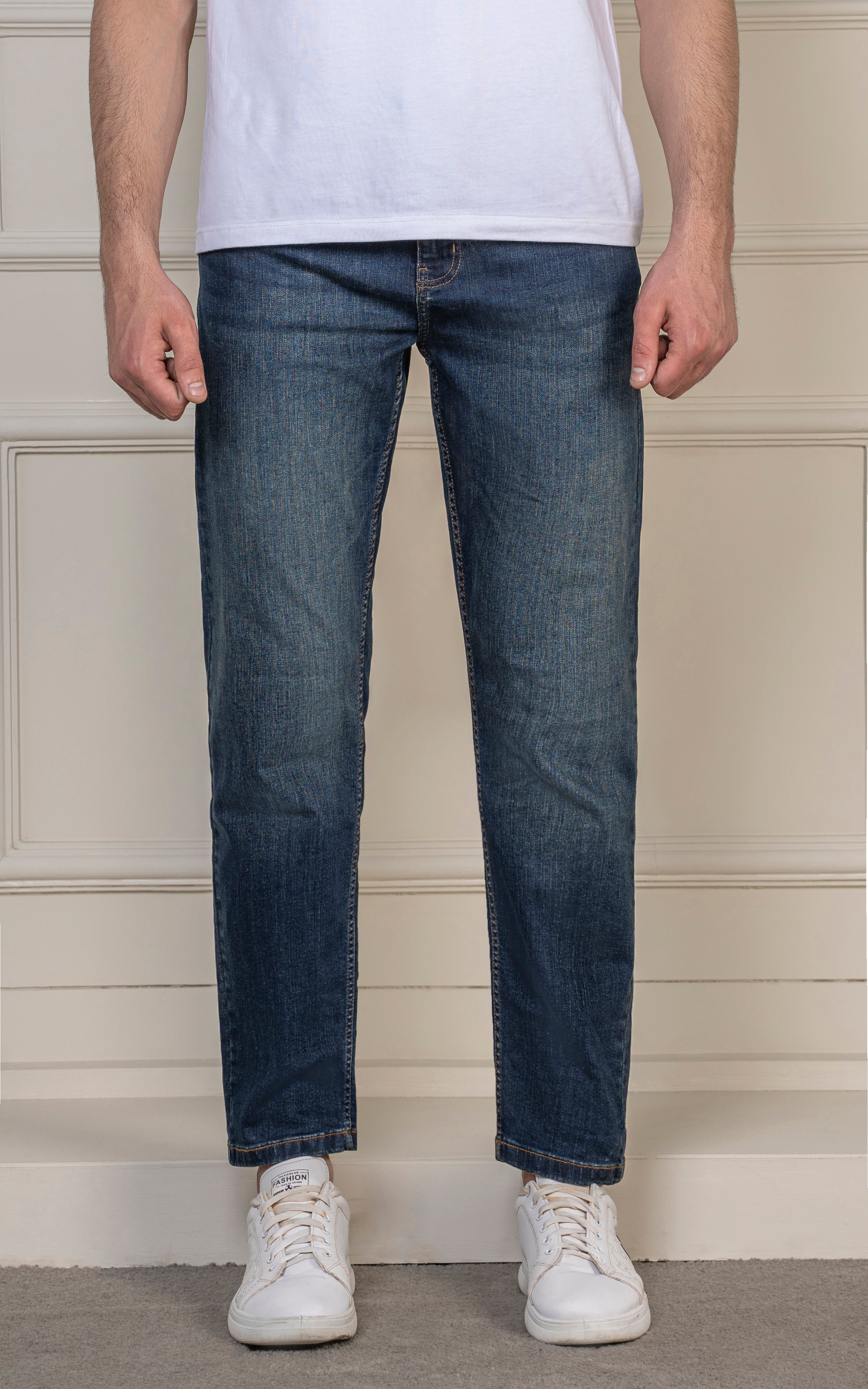 STRAIGHT FIT JEAN DARK BLUE