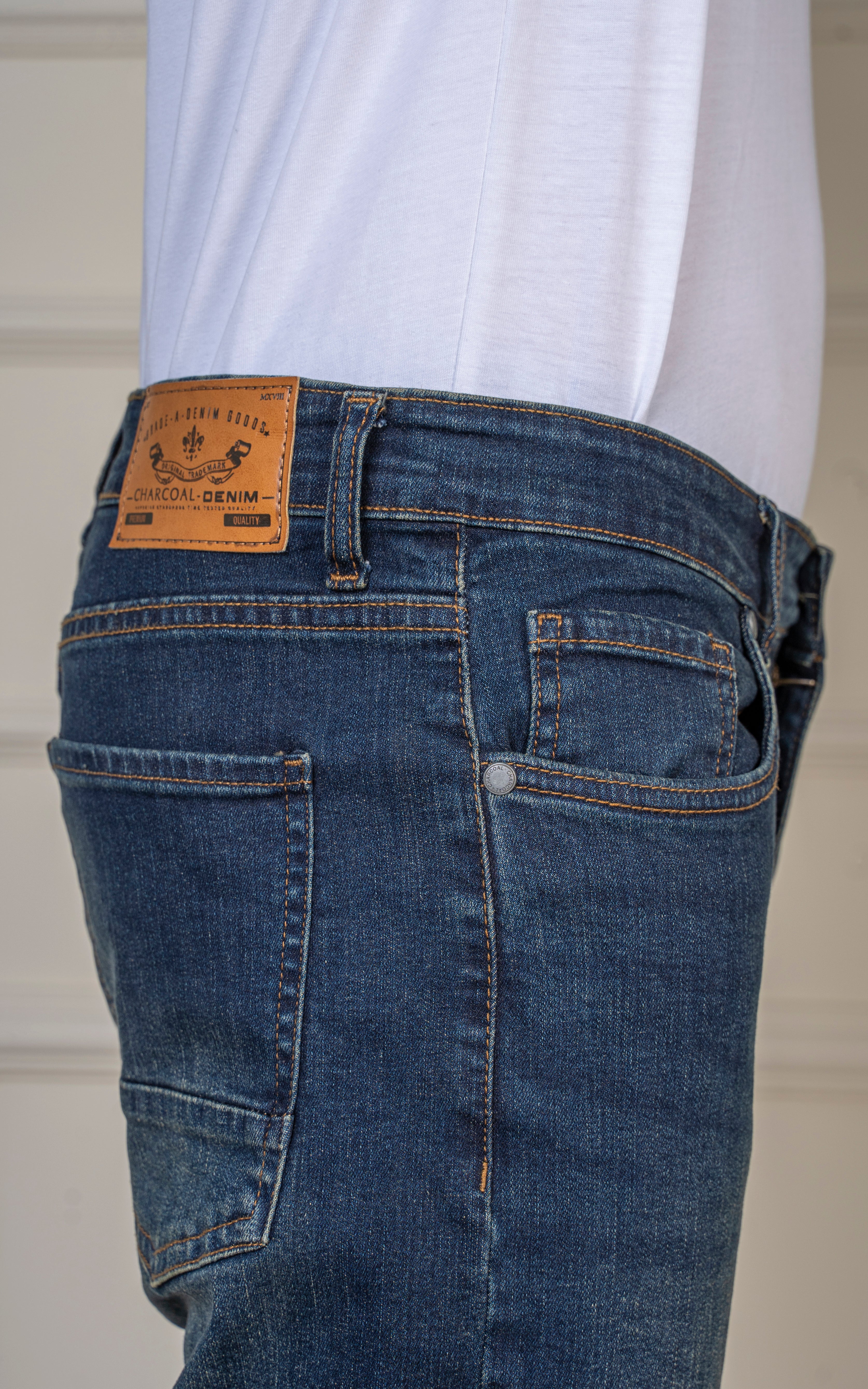 STRAIGHT FIT JEAN DARK BLUE