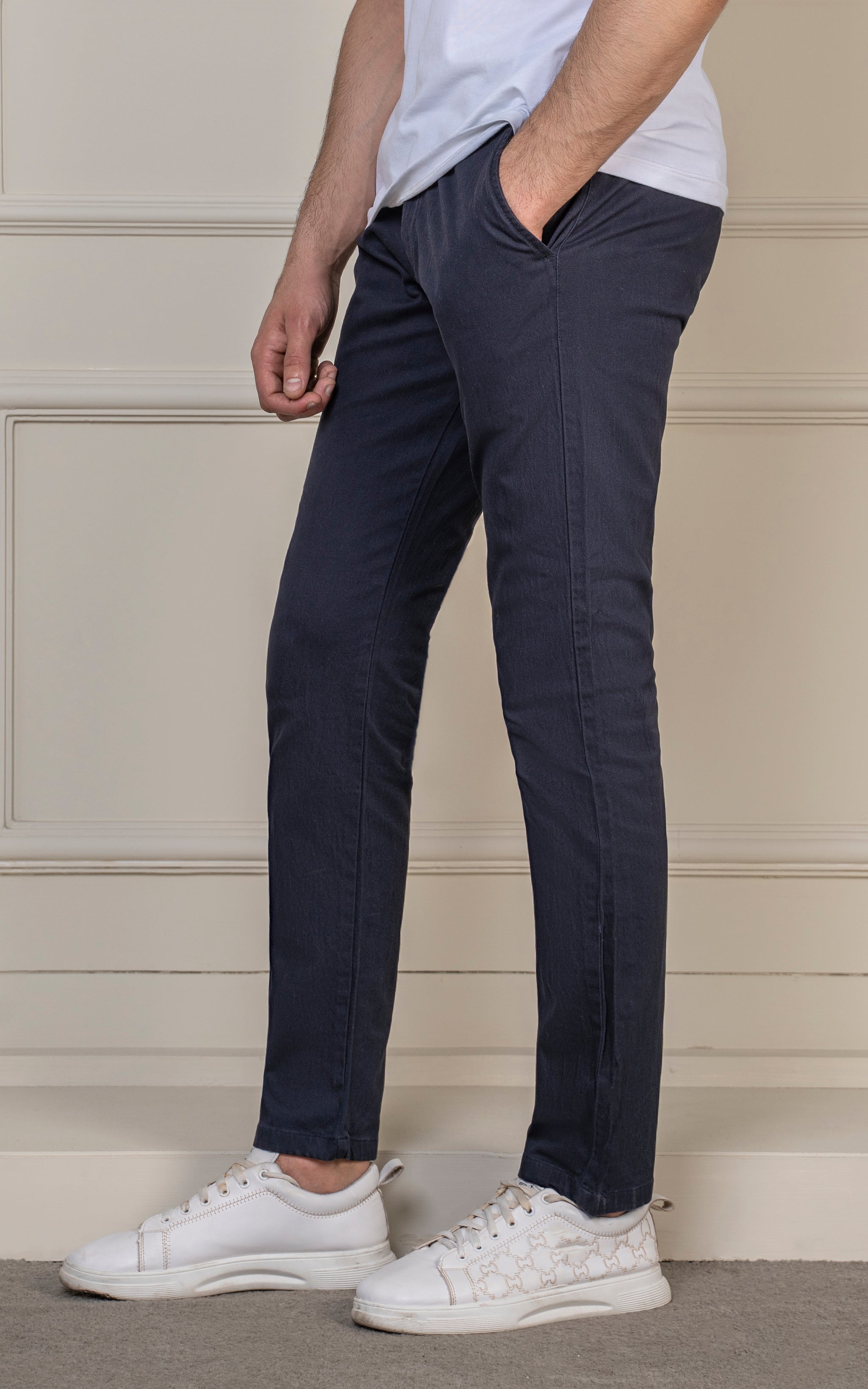 Champ  Navy Twill Pants