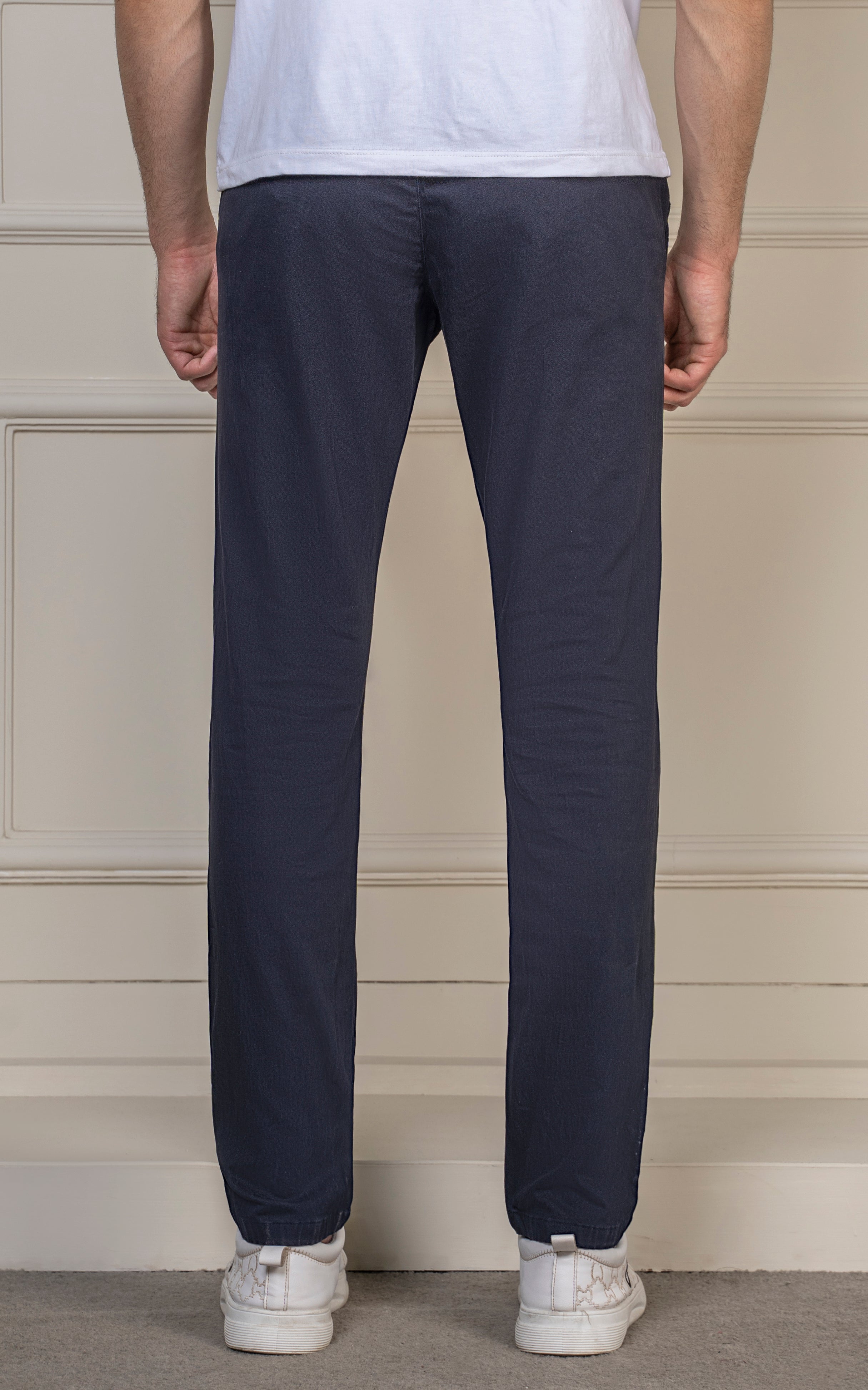 SLIM FIT TWILL PANT NAVY