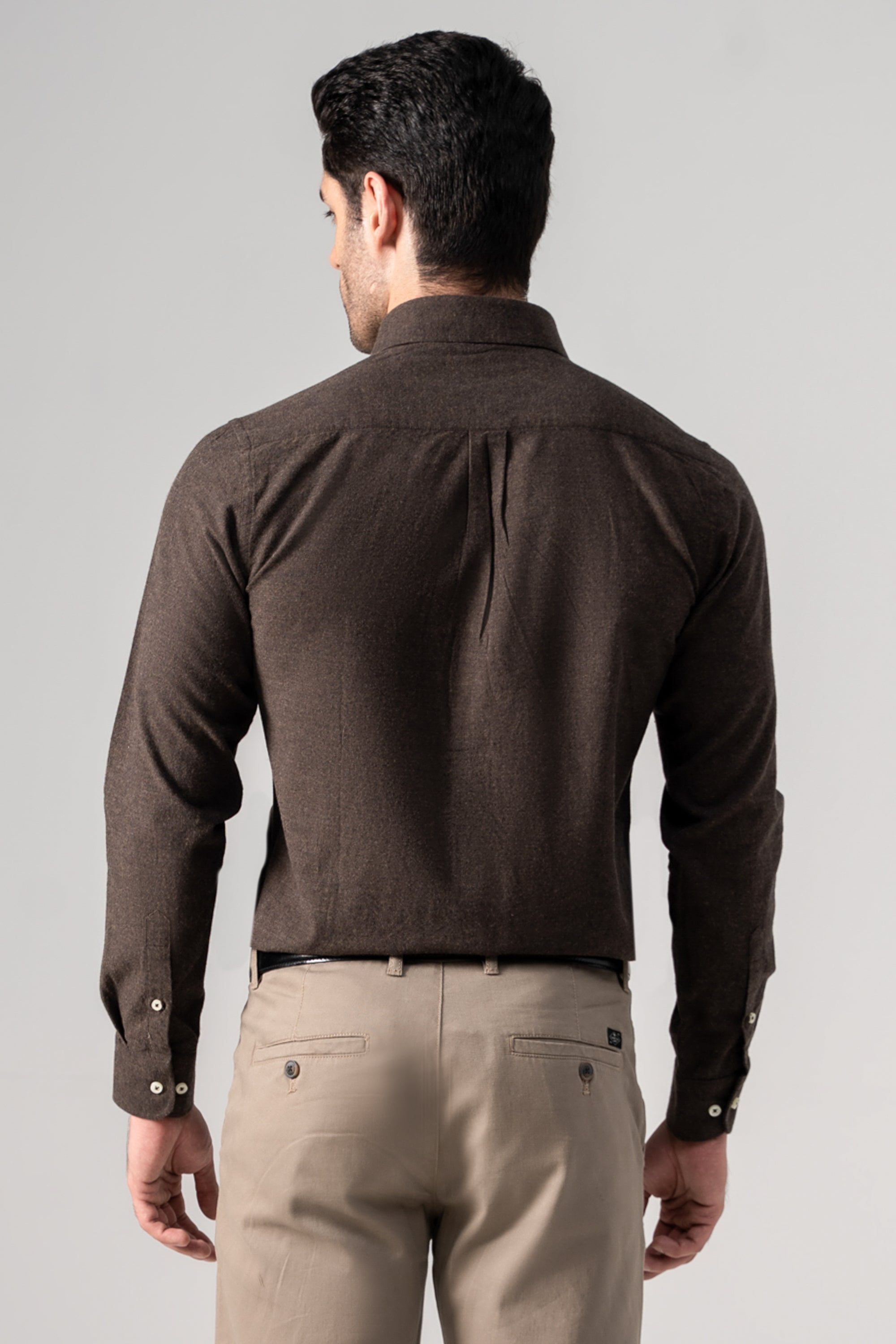 SMART SHIRT BROWN