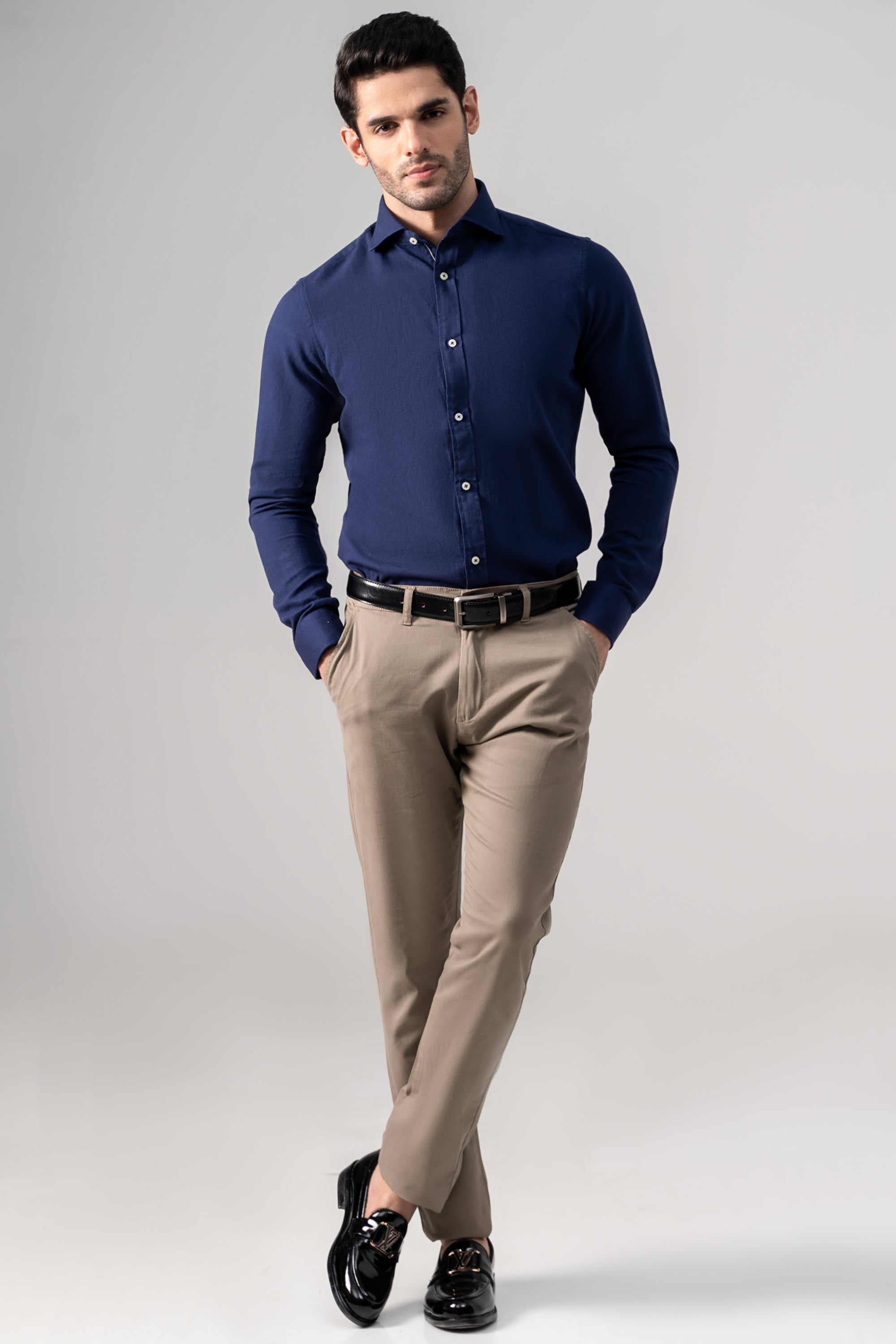 SMART SHIRT NAVY BLUE