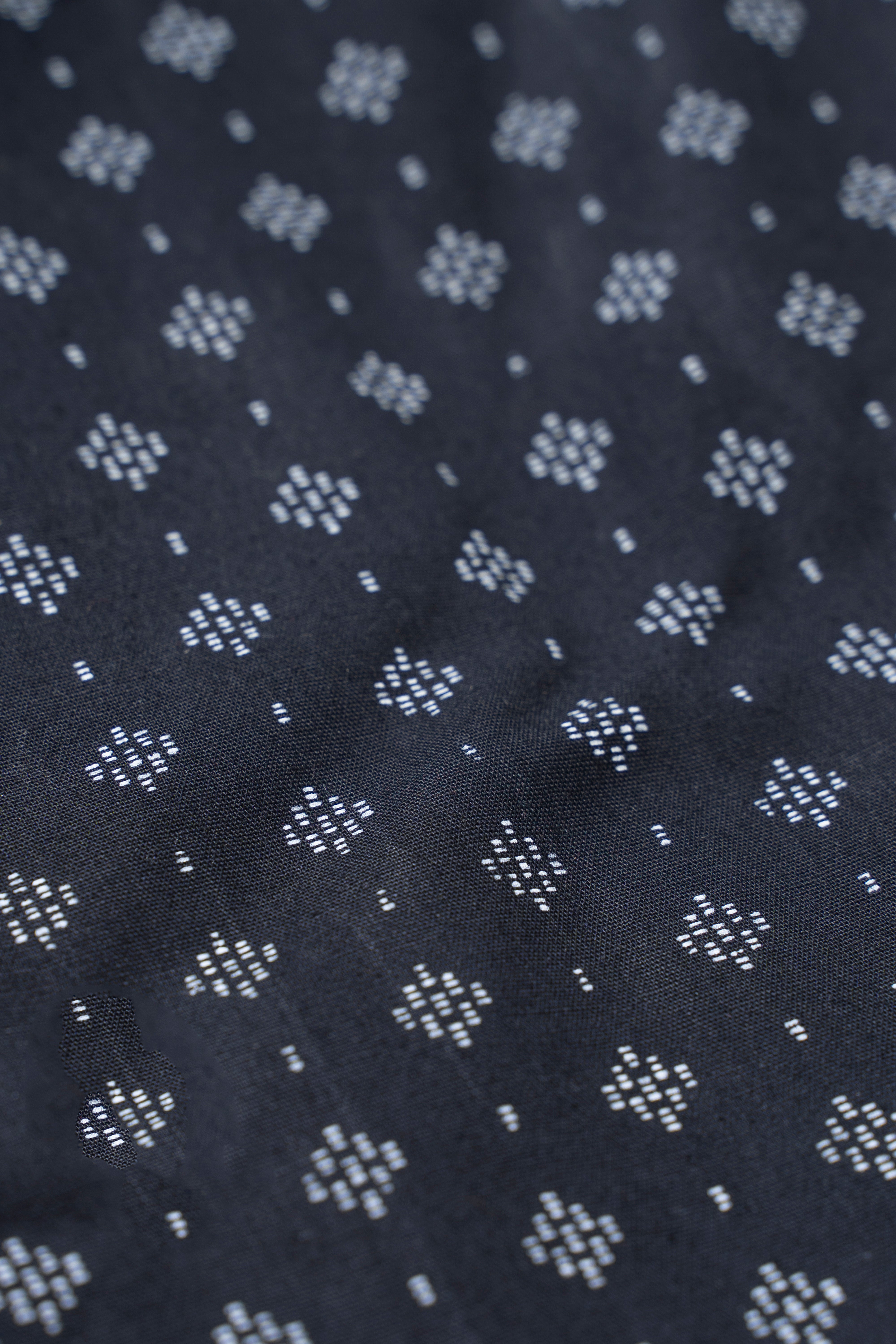 PRINTED SMART SHIRT BLACK