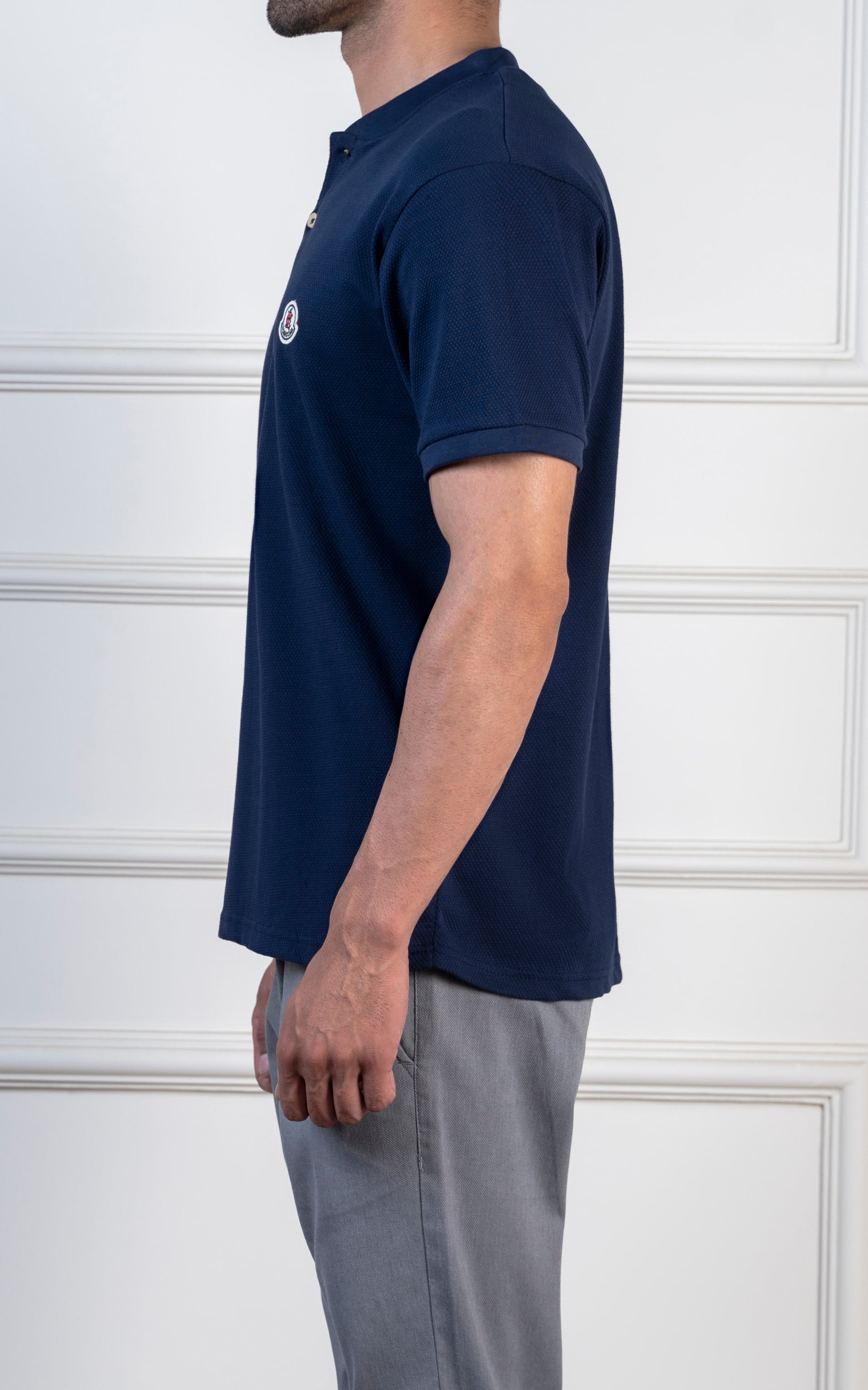 HENLEY SHIRT NAVY