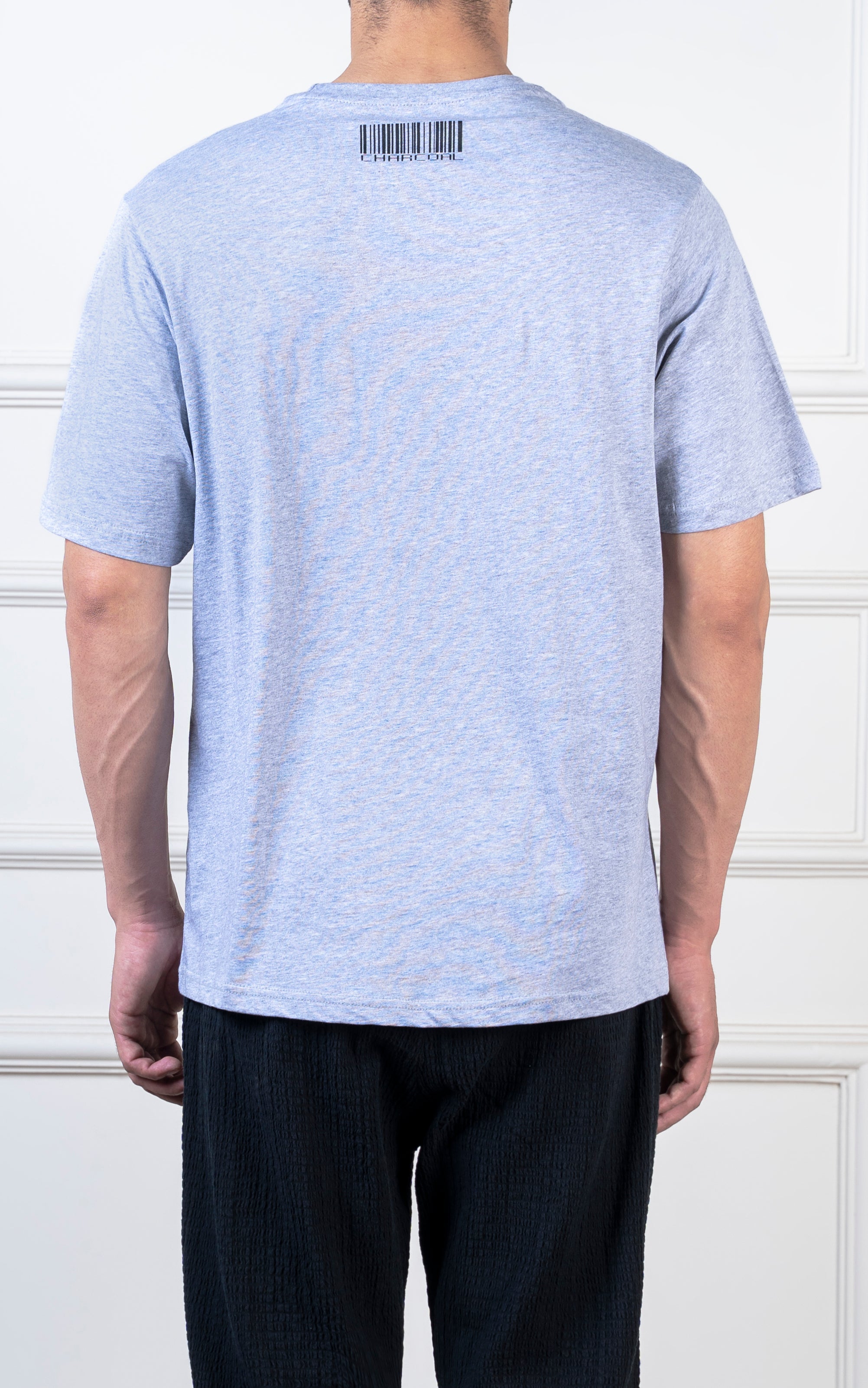 GRAPHIC T-SHIRT HEATHER GREY