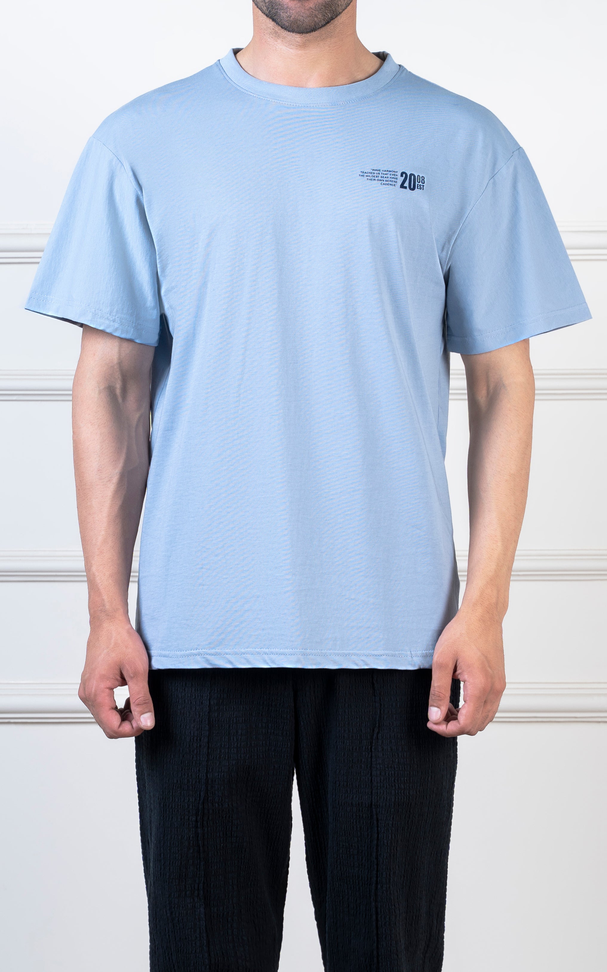 GRAPHIC T-SHIRT SKY BLUE