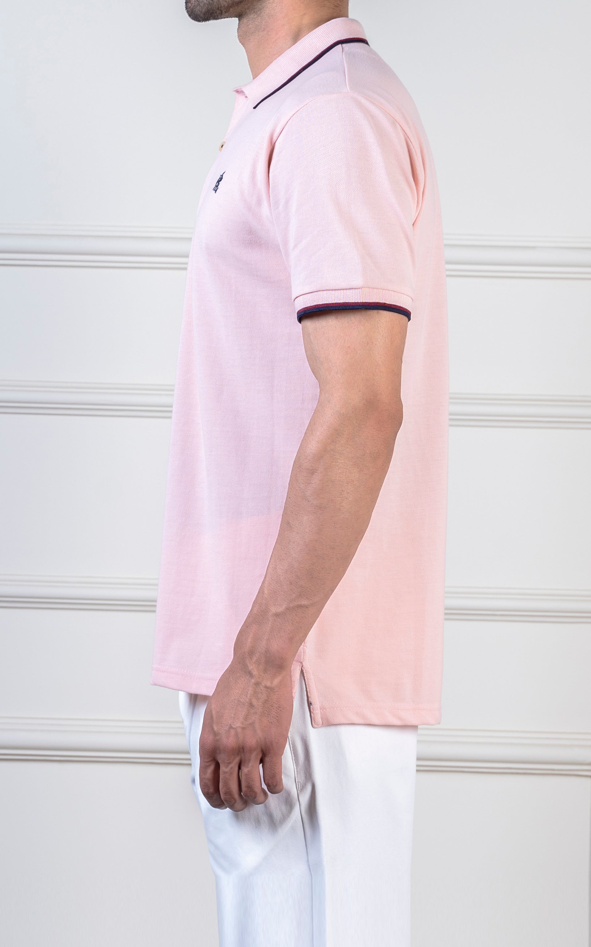TIPPING POLO PINK