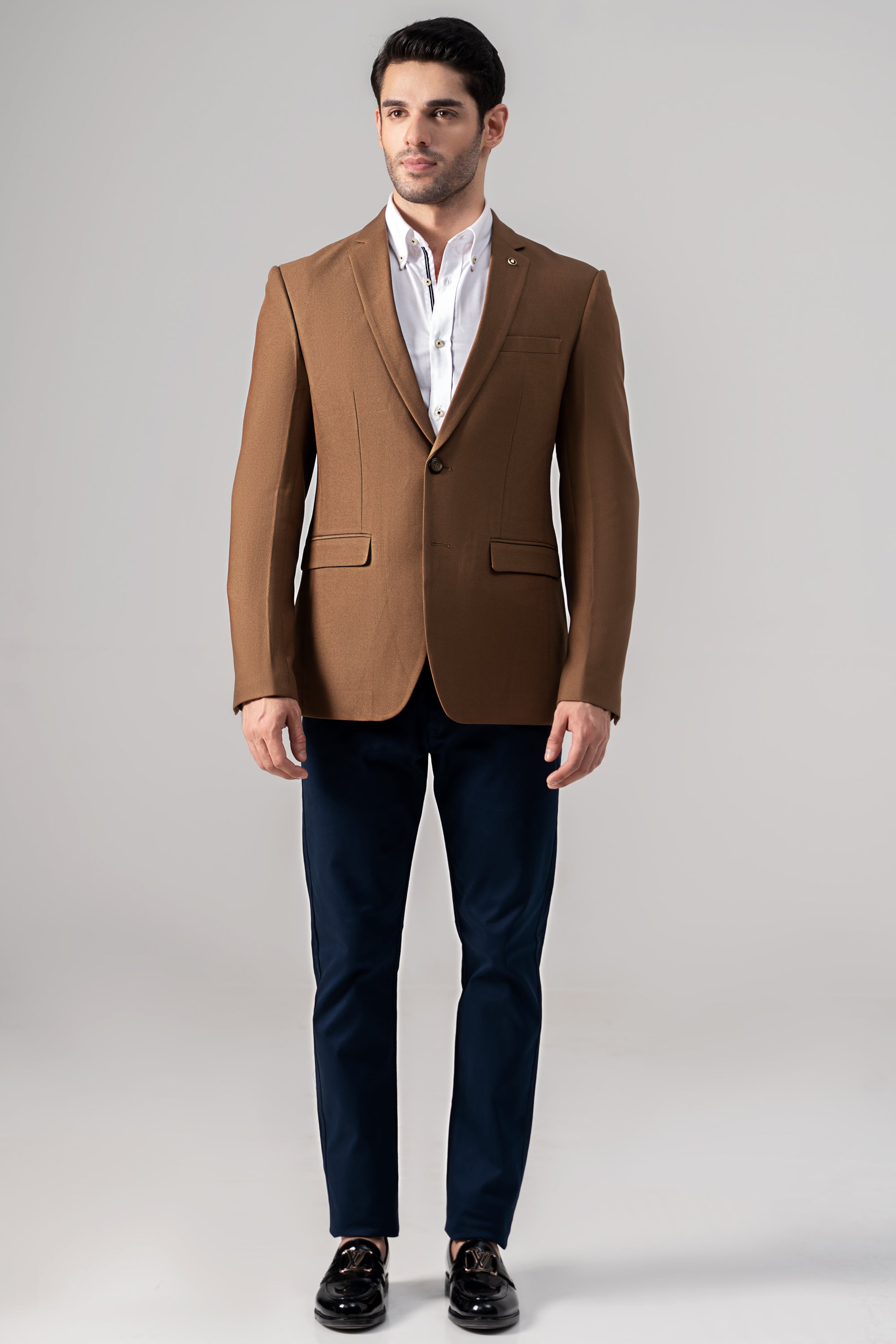 CASUAL COAT DARK KHAKI