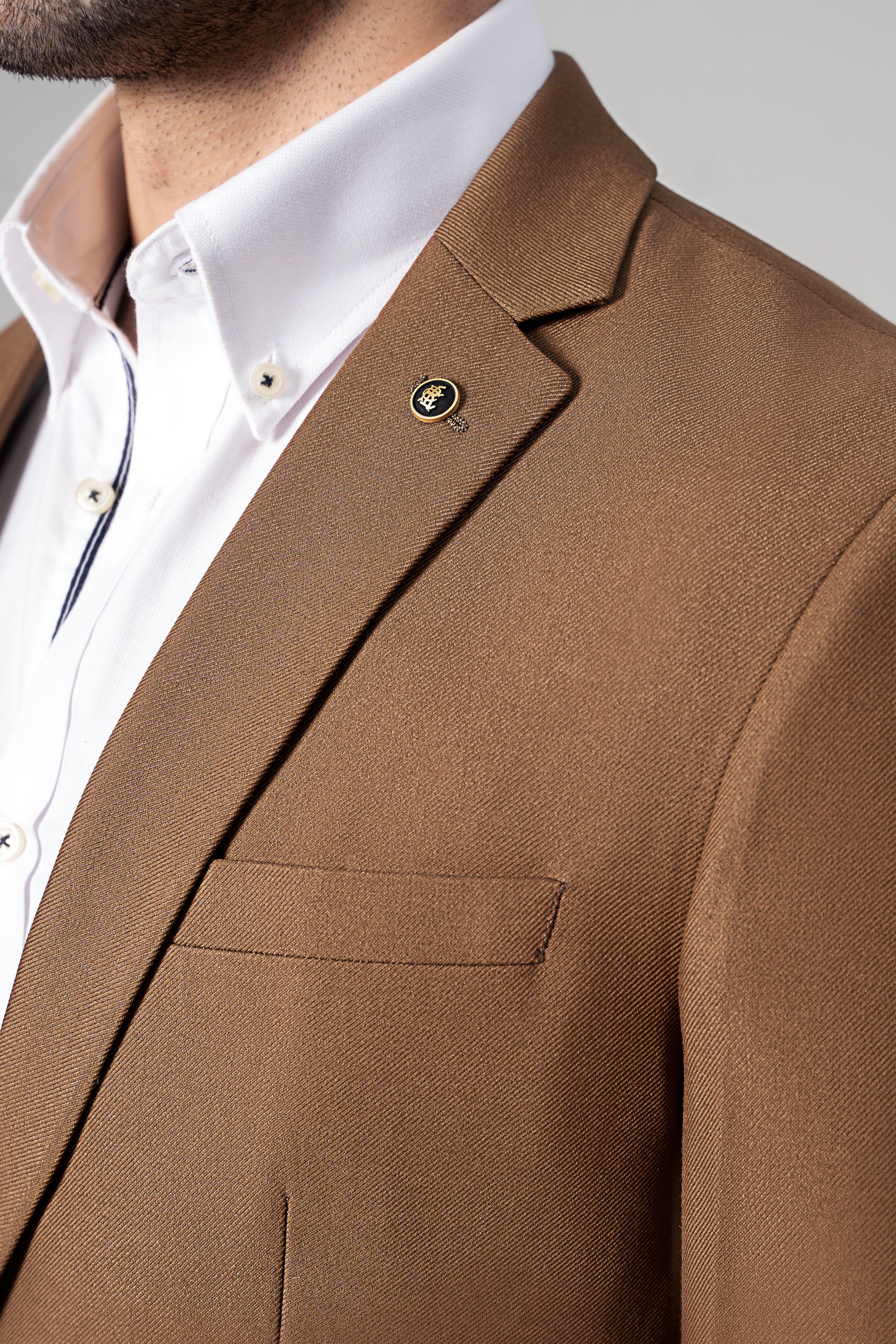 CASUAL COAT DARK KHAKI