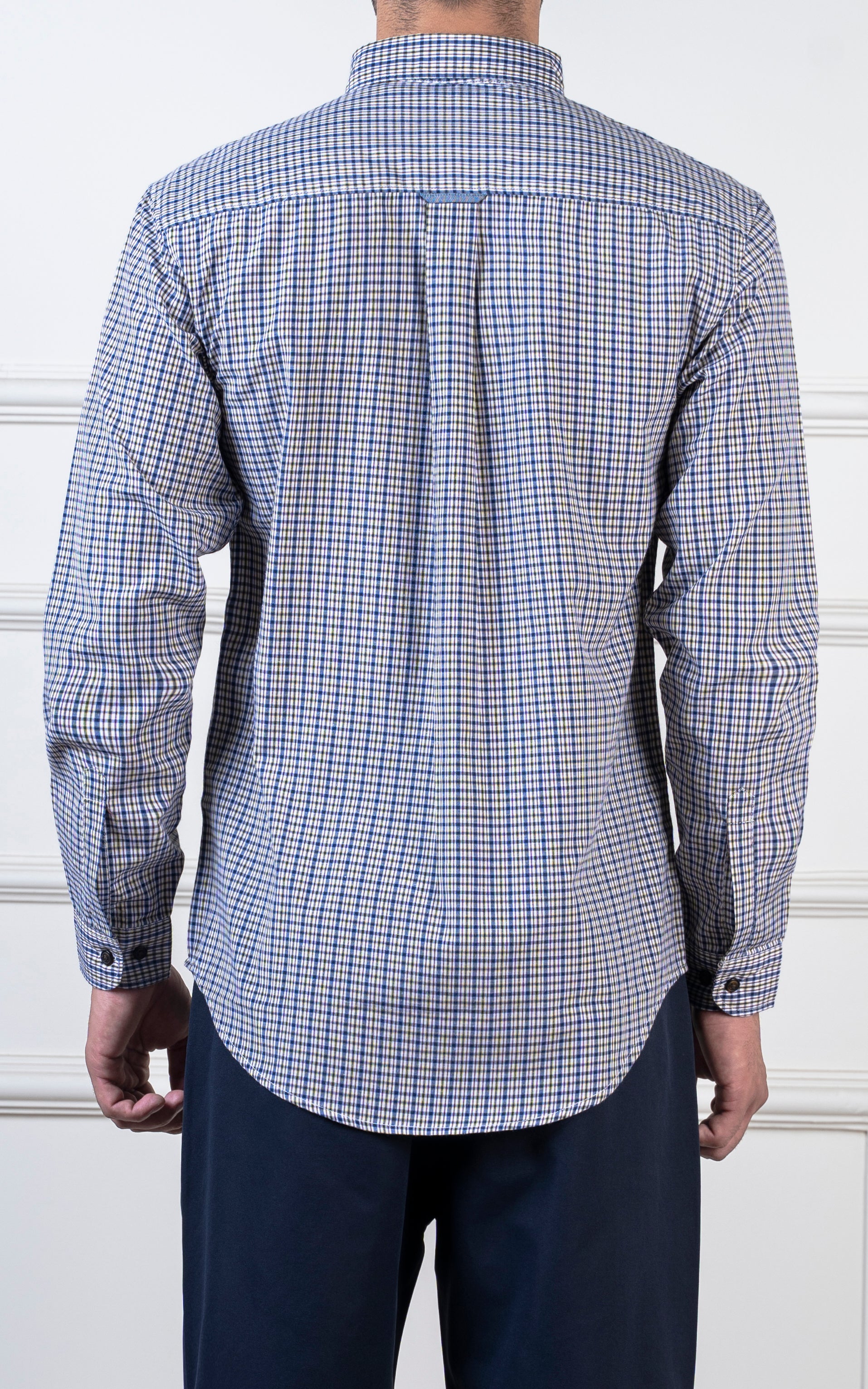 CHECKED CASUAL SHIRT YELLOW CHECK