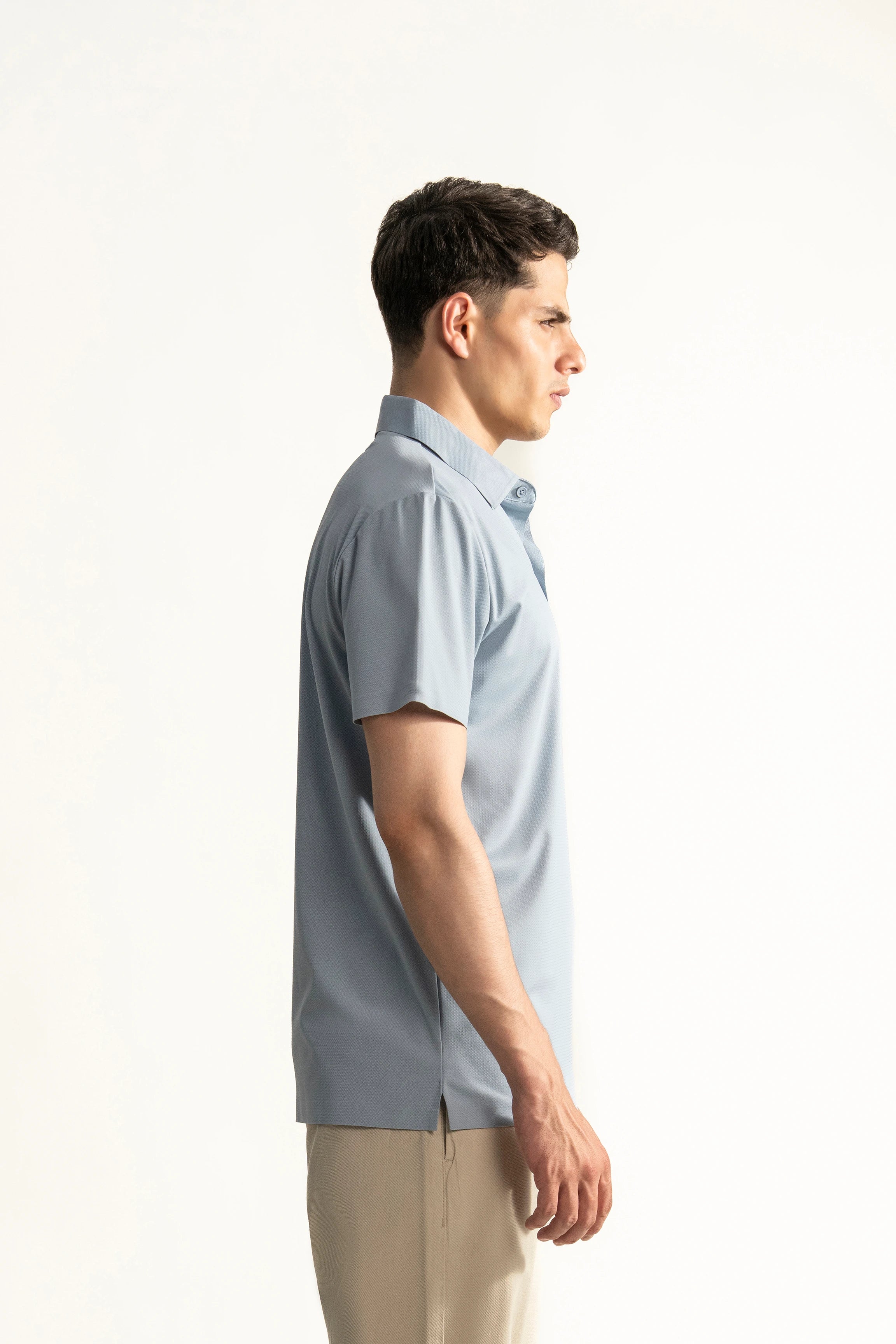 POLO SHIRT SMART FIT SKY
