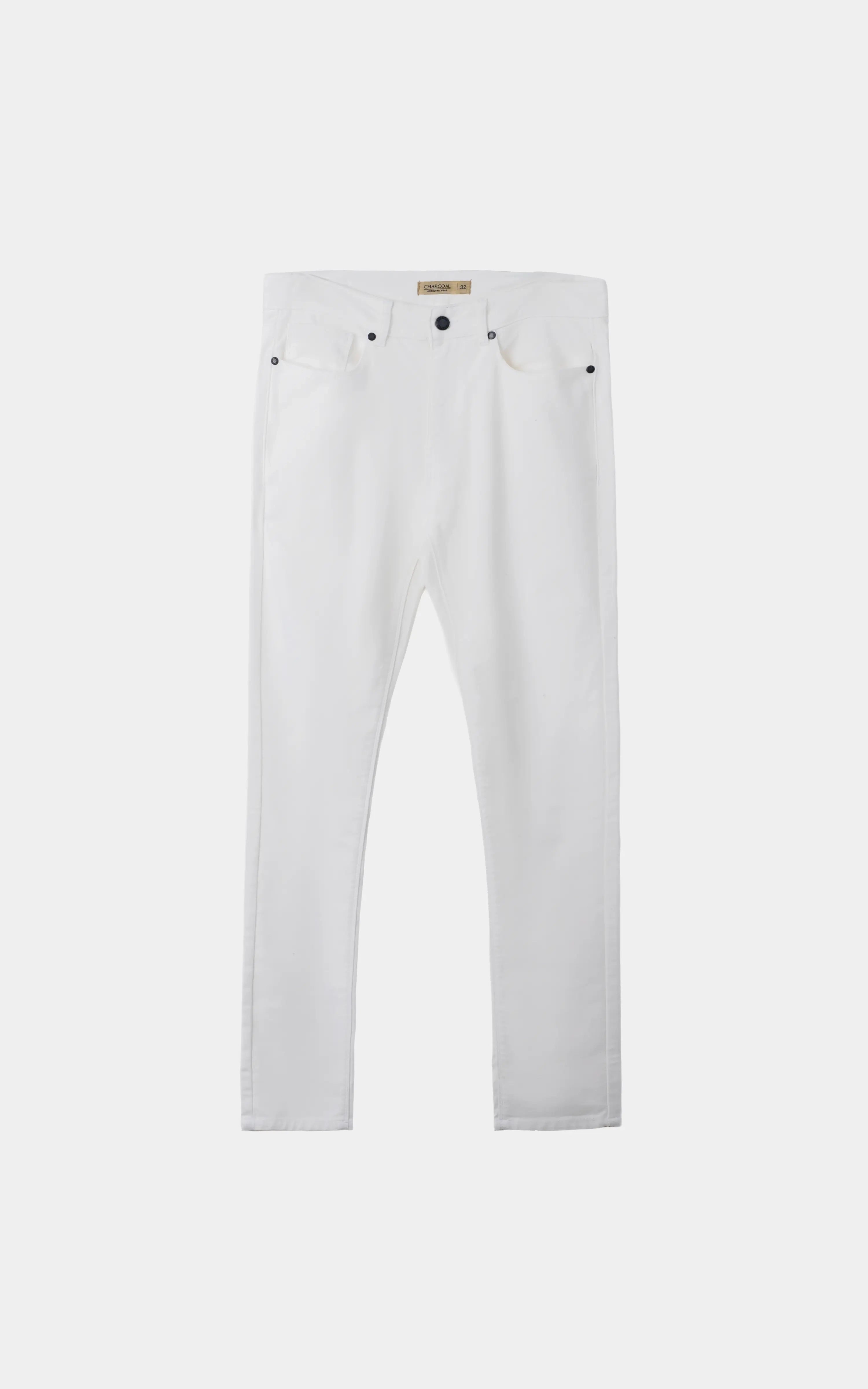 CASUAL PANT SLIM FIT WHITE