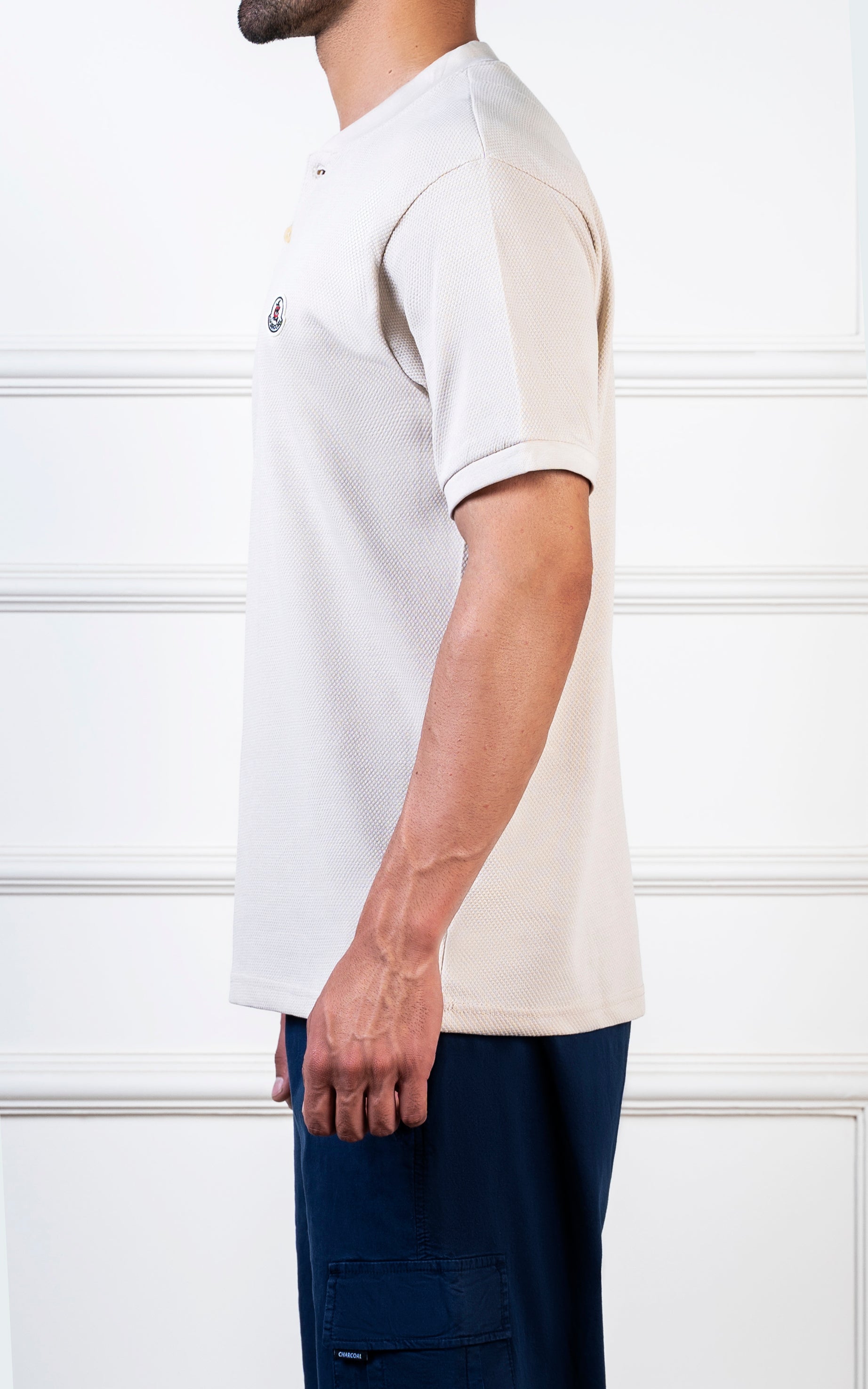 HENLEY SHIRT BEIGE