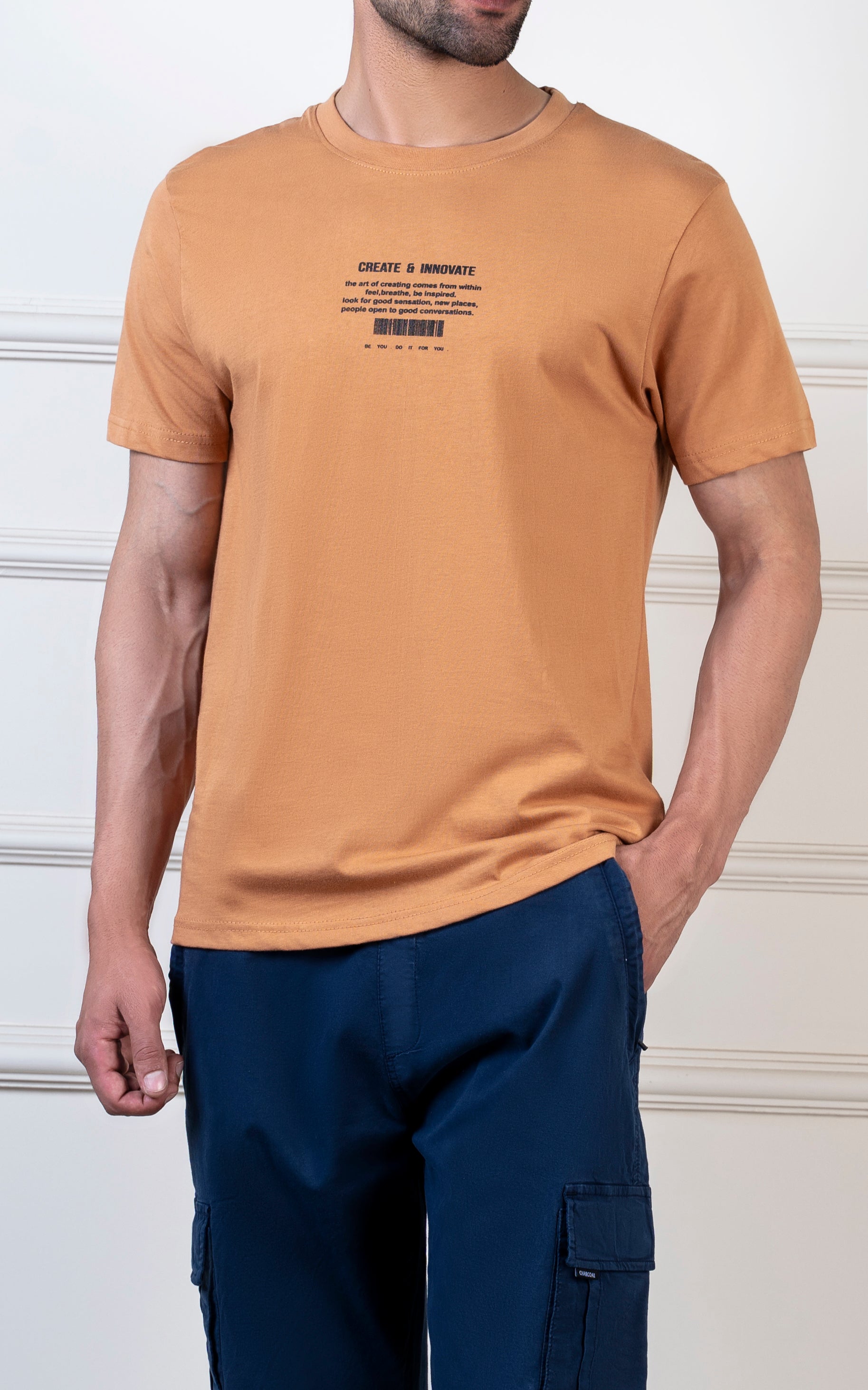 GRAPHIC T-SHIRT RUST