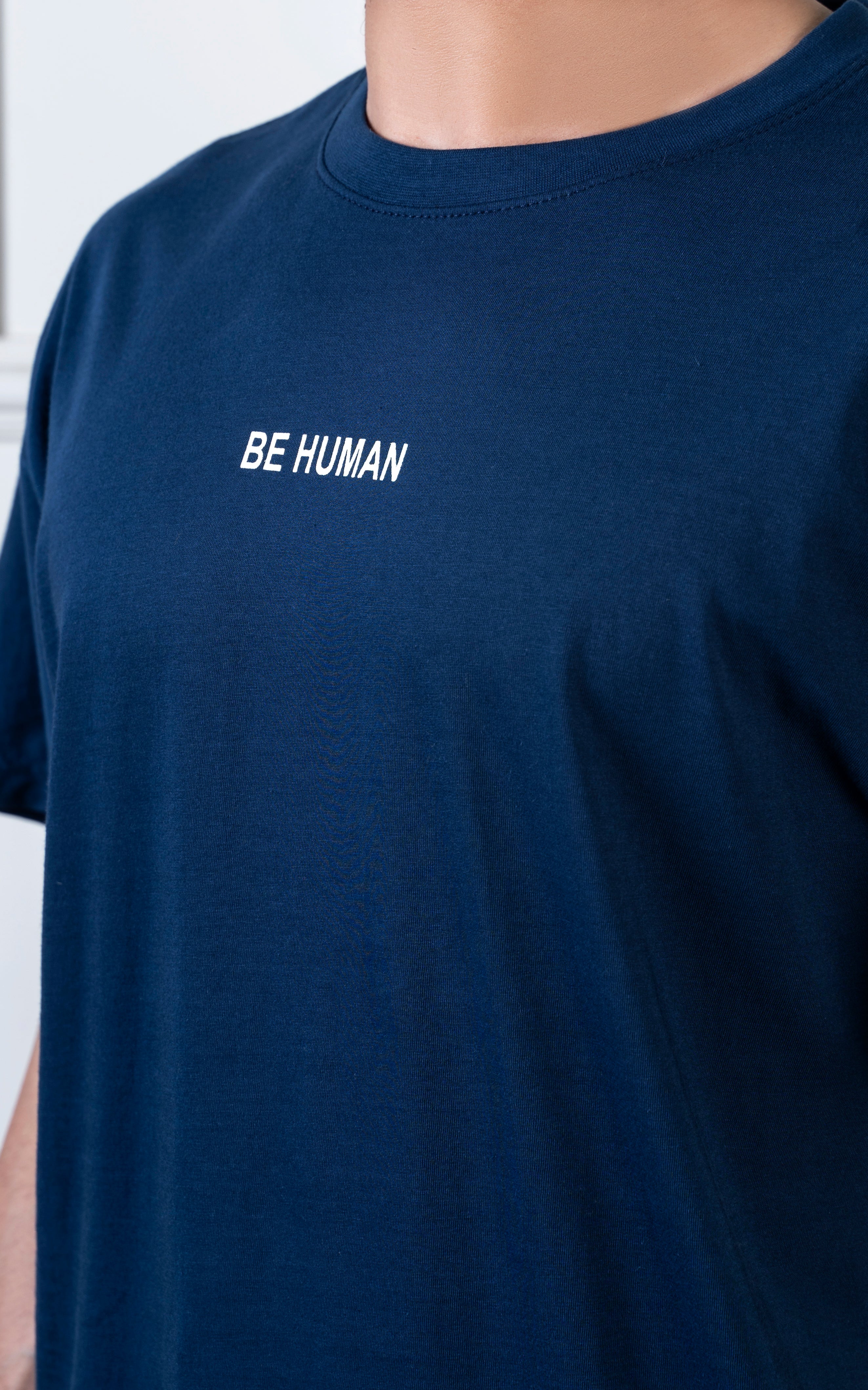 GRAPHIC T-SHIRT TAN BLUE