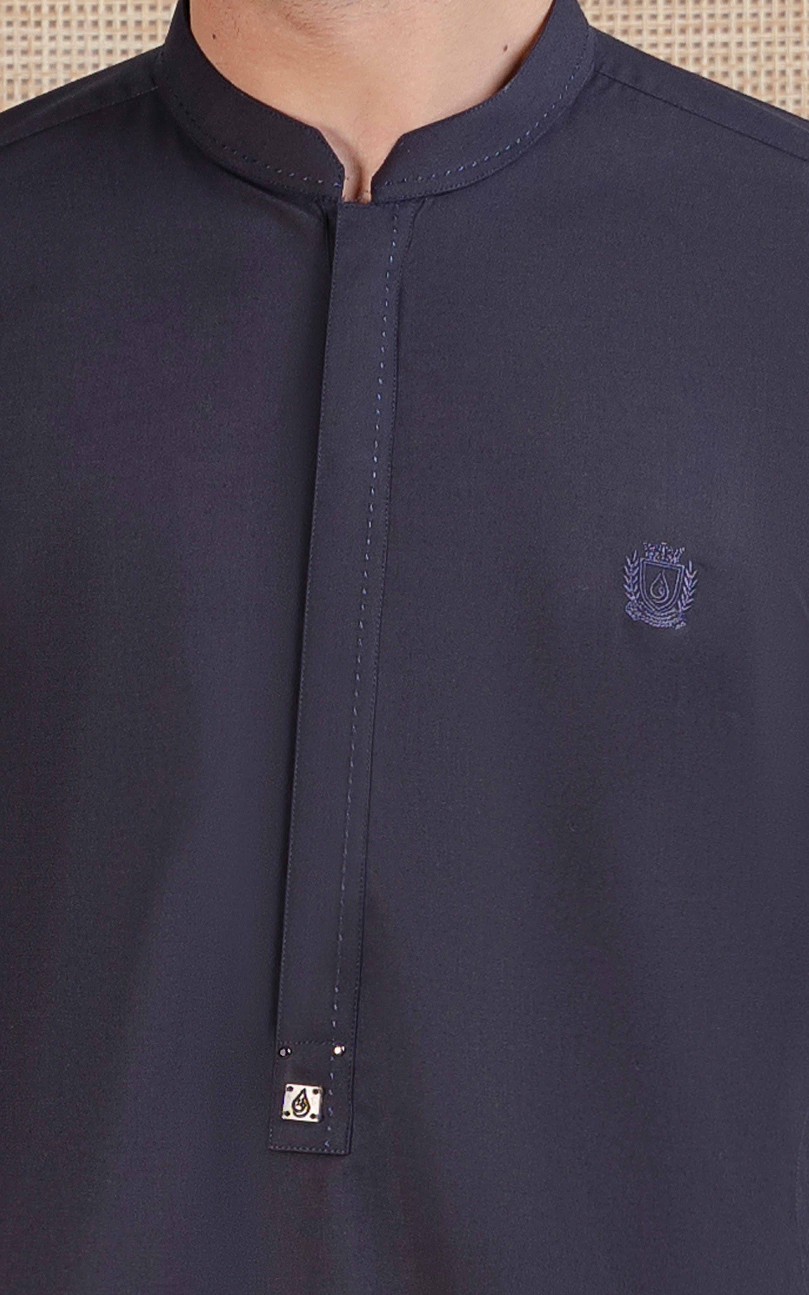BLENDED KAMEEZ SHALWAR - SIGNATURE COLLECTION NAVY